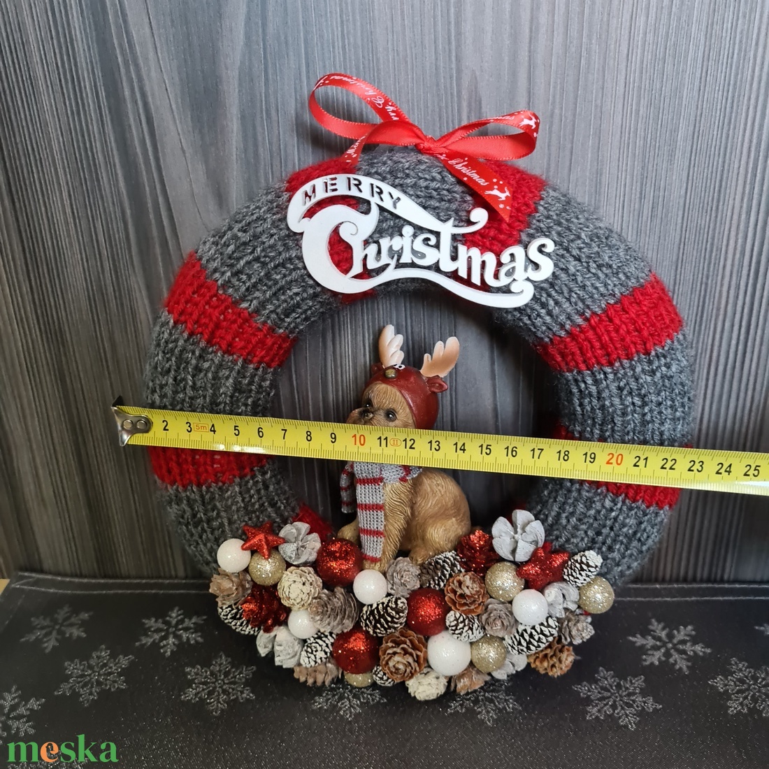 Adventi dekoráció szett - otthon & életmód - dekoráció - ajtó- és ablak dekoráció - ajtódísz & kopogtató - Meska.hu