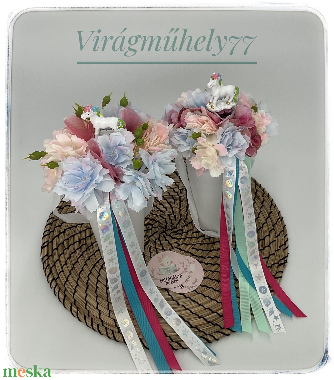 Ballagási táska  - otthon & életmód - dekoráció - virágdísz és tartó - virágbox, virágdoboz - Meska.hu