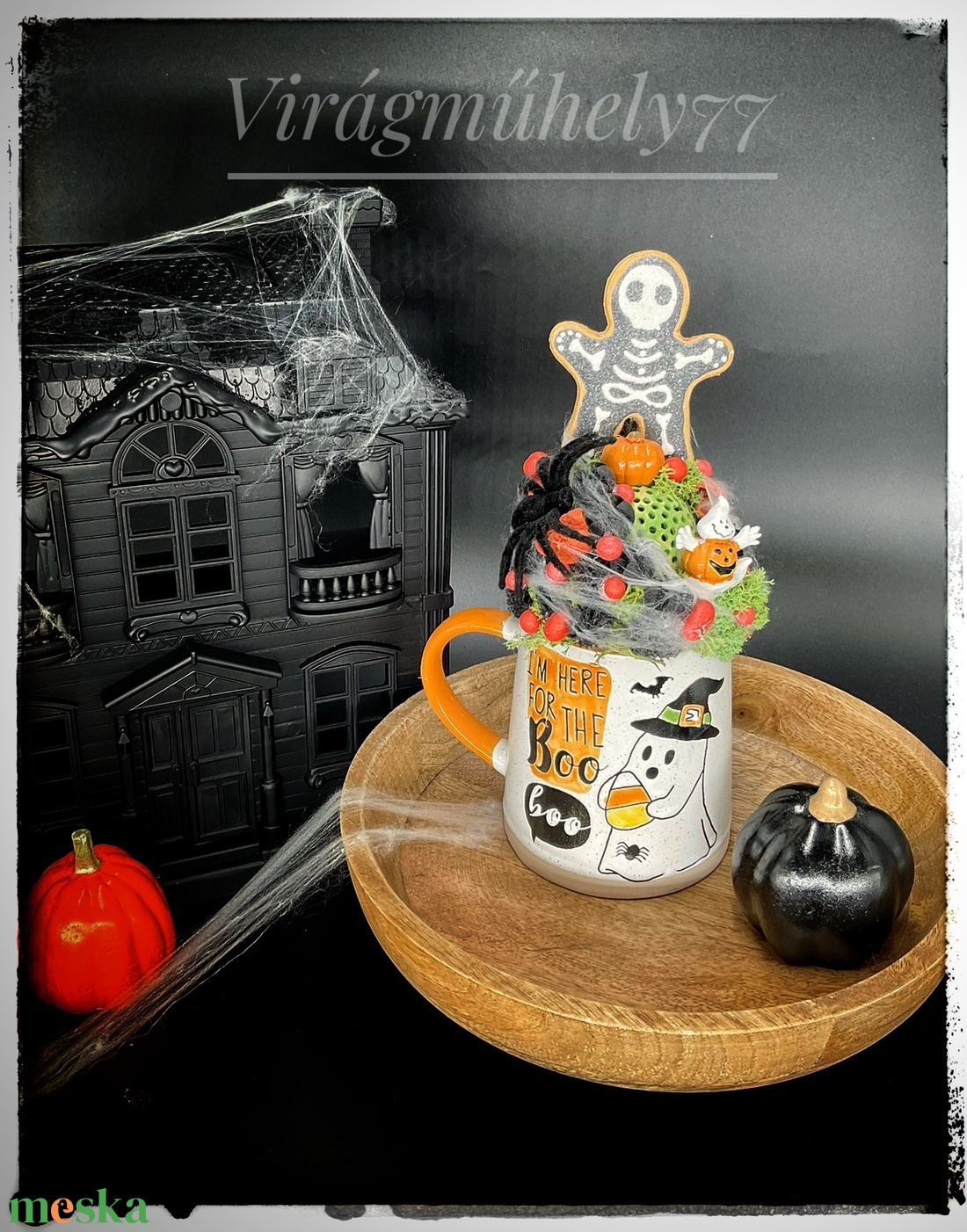 Akció Halloween bögre 5. - otthon & életmód - dekoráció - halloween - halloweeni dekoráció - Meska.hu