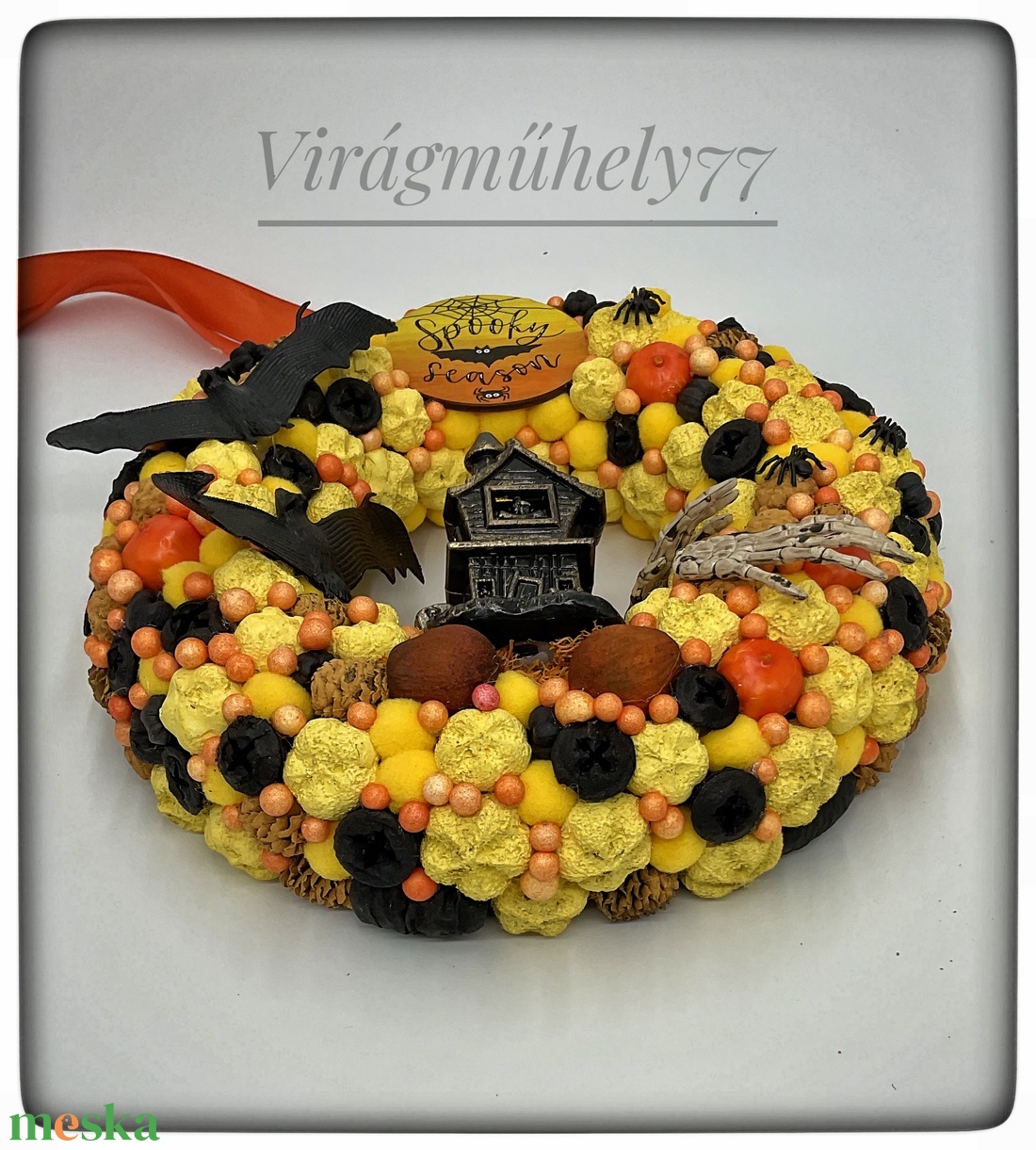 Kiárusítás Halloween kopogtató világító szellemházzal - otthon & életmód - dekoráció - halloween - halloweeni ajtódíszek és ablakdíszek - Meska.hu Kiárusítás Halloween kopogtató világító szellemházzal - otthon & életmód - dekoráció - halloween - halloweeni ajtódíszek és ablakdíszek - Meska.hu