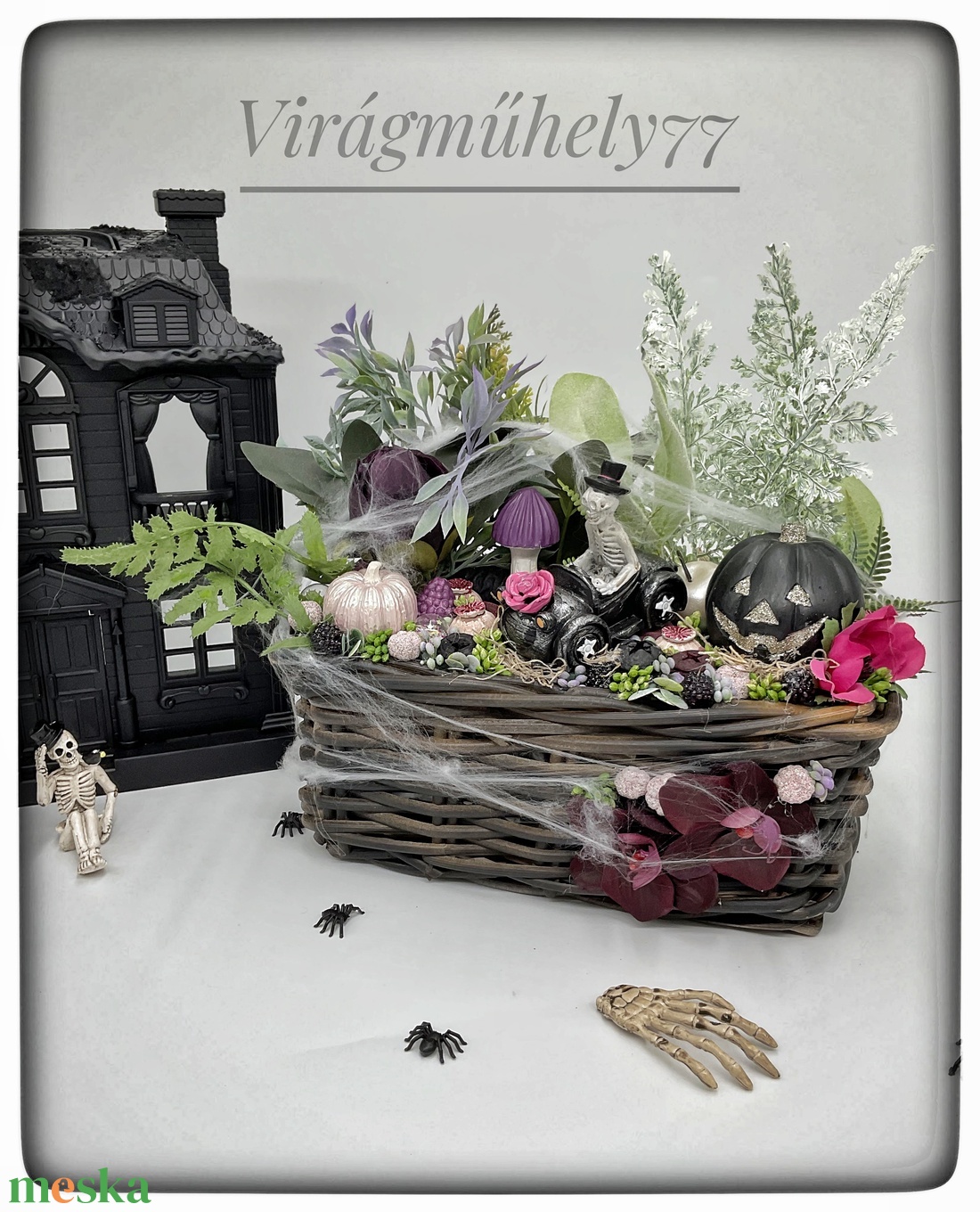 Féláron kiárusítás - Halloween asztaldísz - otthon & életmód - dekoráció - halloween - halloweeni dekoráció - Meska.hu Féláron kiárusítás - Halloween asztaldísz - otthon & életmód - dekoráció - halloween - halloweeni dekoráció - Meska.hu