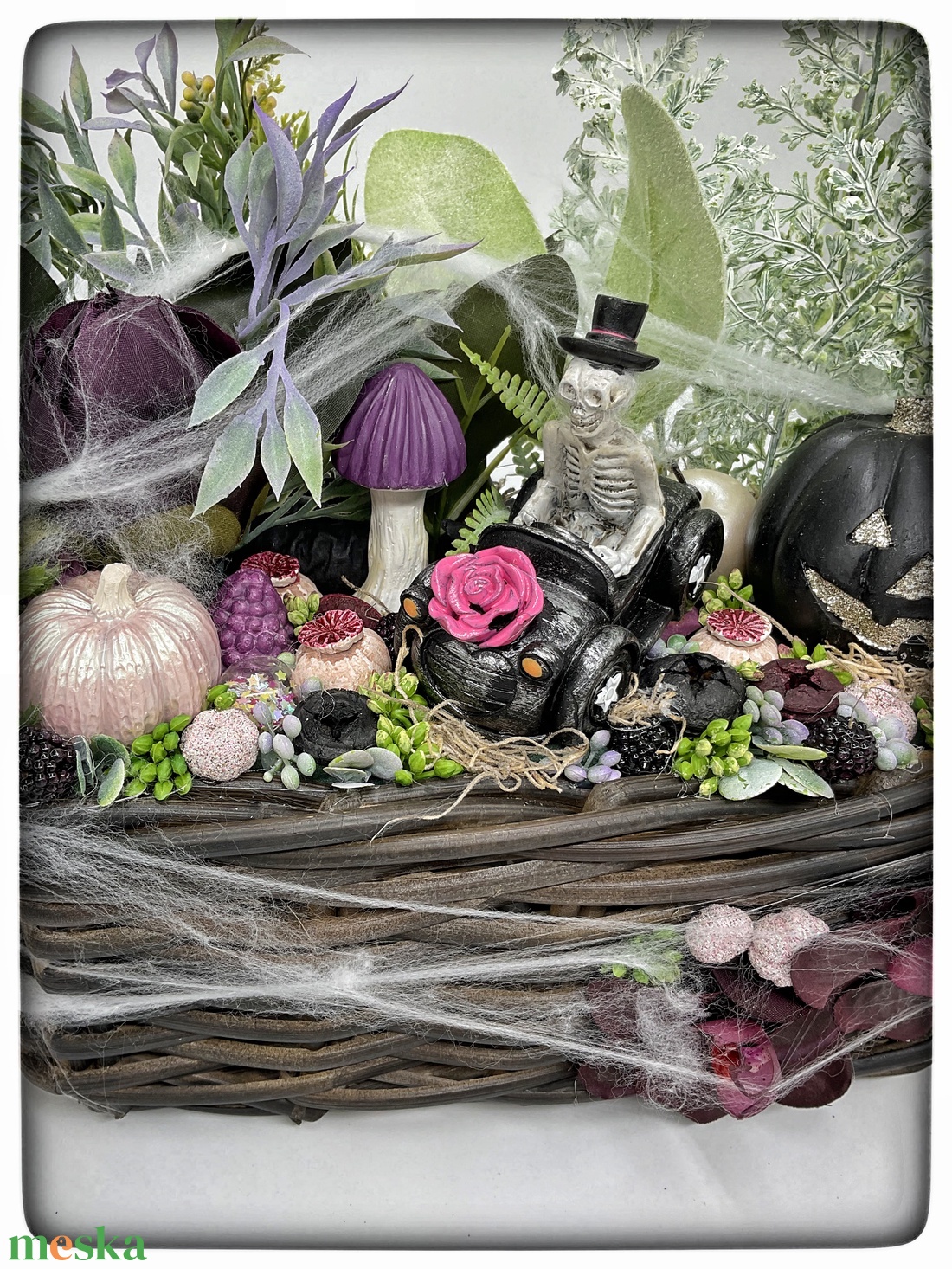 Féláron kiárusítás - Halloween asztaldísz - otthon & életmód - dekoráció - halloween - halloweeni dekoráció - Meska.hu Féláron kiárusítás - Halloween asztaldísz - otthon & életmód - dekoráció - halloween - halloweeni dekoráció - Meska.hu
