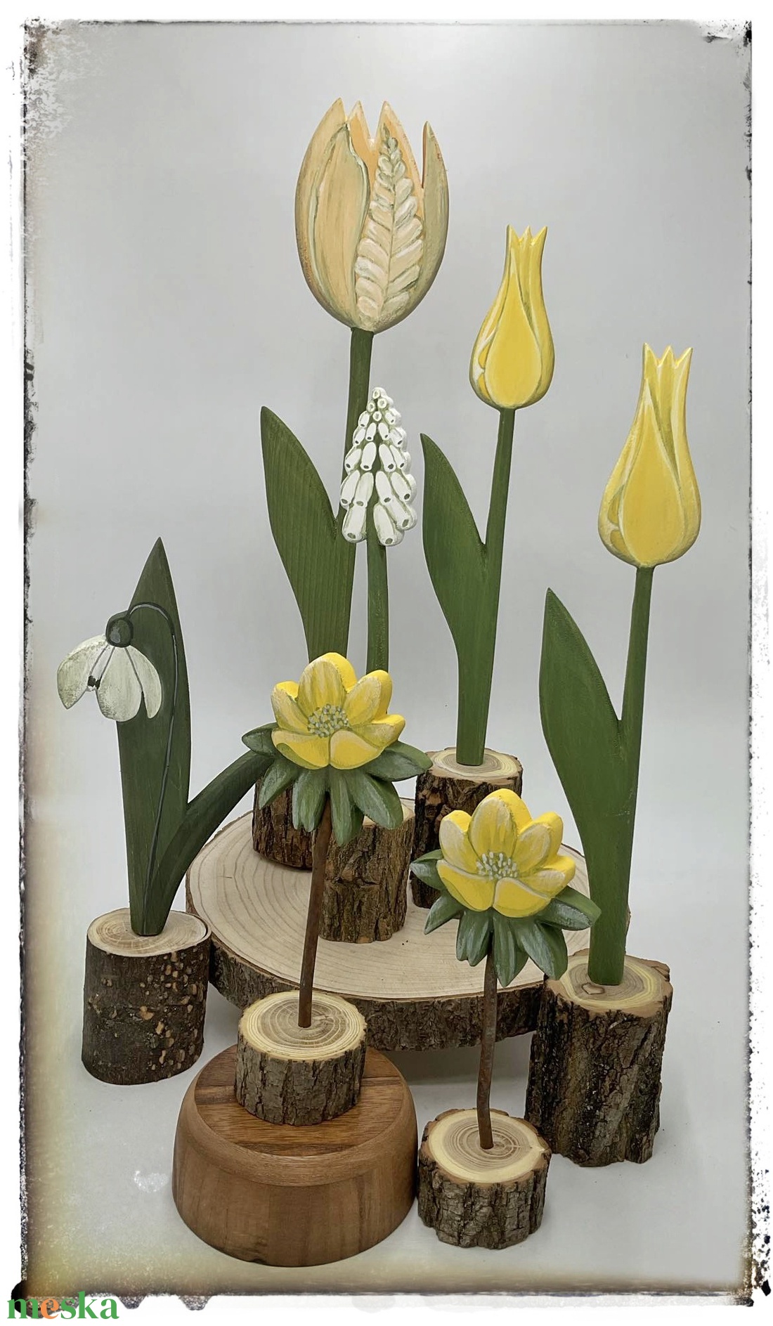 Tulipán dekoráció - kellékek & szerszámok - dekorációs kellékek - egyéb kellékek - Meska.hu Tulipán dekoráció - kellékek & szerszámok - dekorációs kellékek - egyéb kellékek - Meska.hu