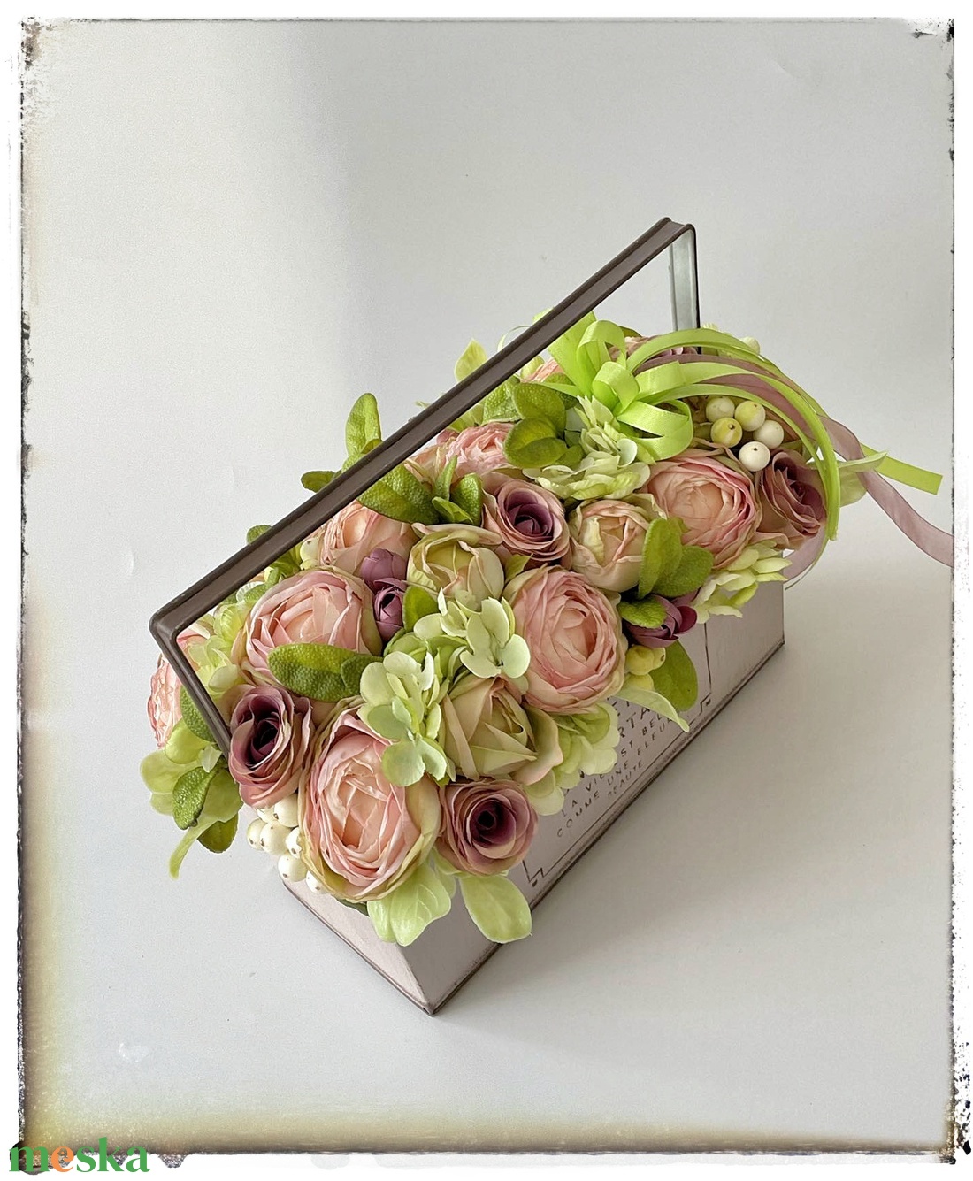 Vintage hangulatú anyáknapi ajándék - otthon & életmód - dekoráció - Meska.hu