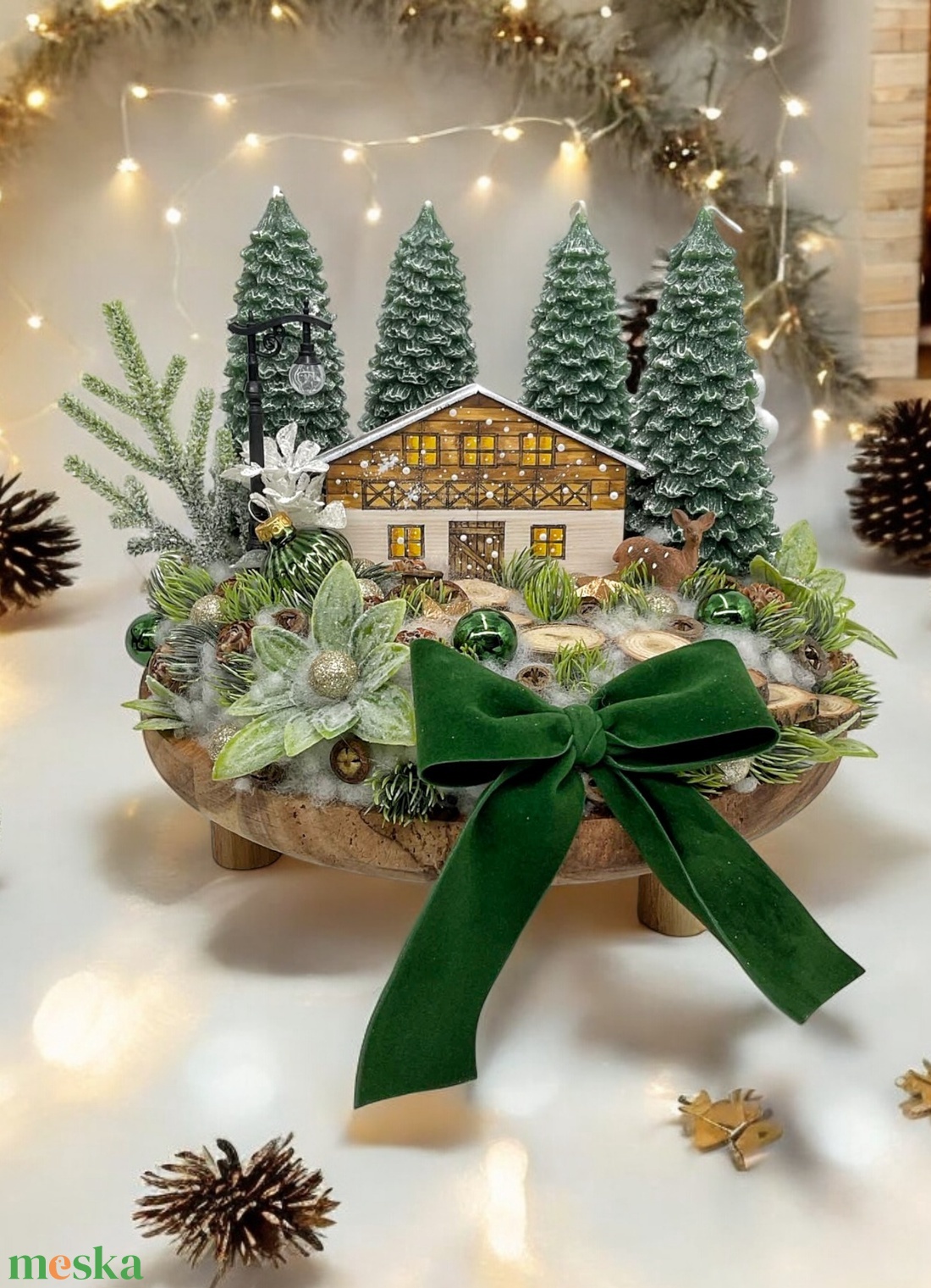 Erdei adventi - karácsony - adventi díszek - adventi asztaldísz - Meska.hu Erdei adventi - karácsony - adventi díszek - adventi asztaldísz - Meska.hu