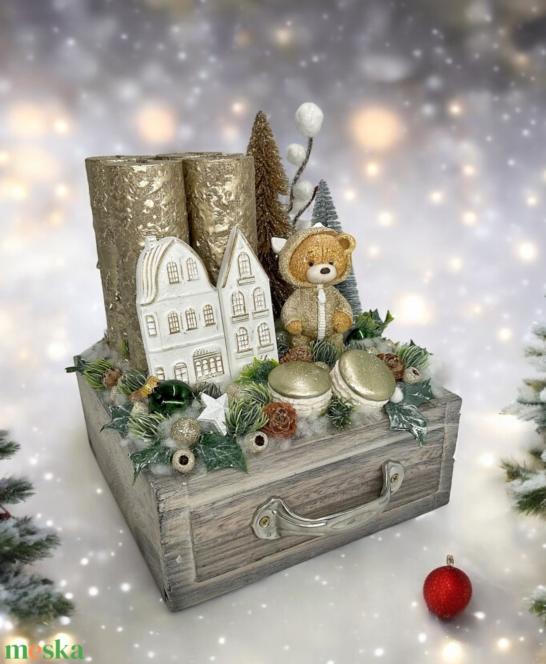 Akció! Fiókos macis adventi - karácsony - adventi díszek - adventi asztaldísz - Meska.hu Akció! Fiókos macis adventi - karácsony - adventi díszek - adventi asztaldísz - Meska.hu