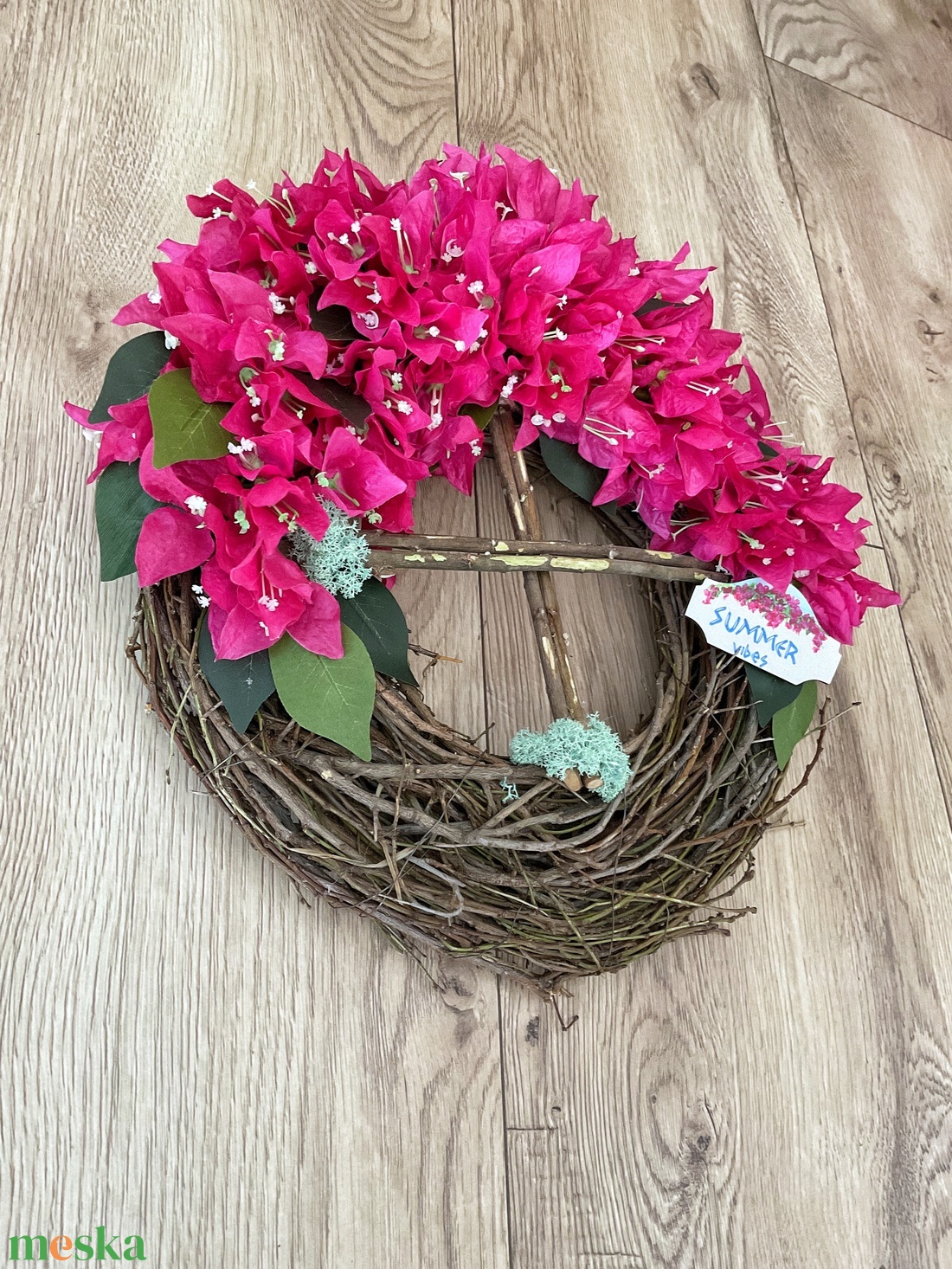 Bougenvilla kopogtató - otthon & életmód - dekoráció - ajtó- és ablak dekoráció - ajtódísz & kopogtató - Meska.hu Bougenvilla kopogtató - otthon & életmód - dekoráció - ajtó- és ablak dekoráció - ajtódísz & kopogtató - Meska.hu