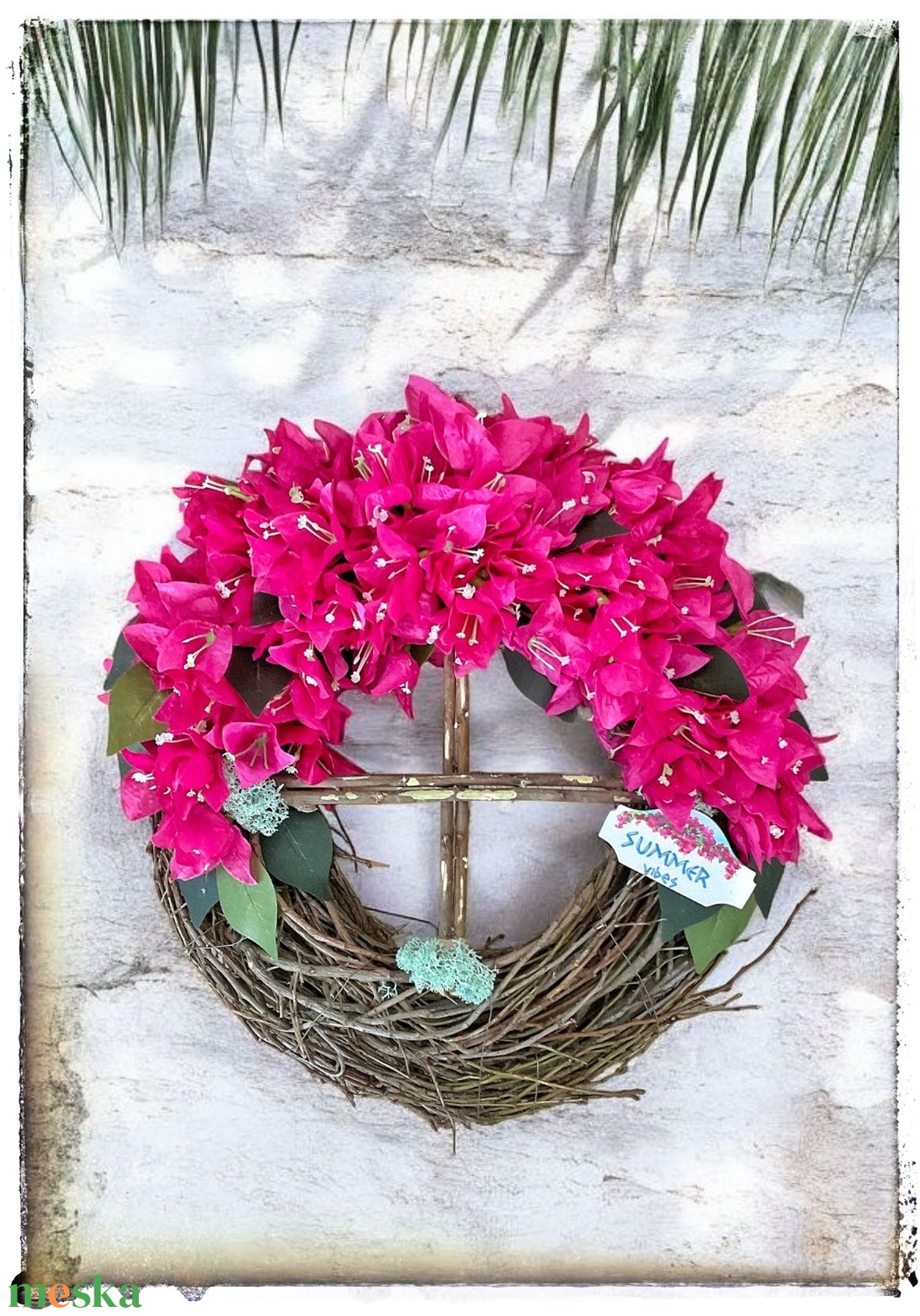 Bougenvilla kopogtató - otthon & életmód - dekoráció - ajtó- és ablak dekoráció - ajtódísz & kopogtató - Meska.hu Bougenvilla kopogtató - otthon & életmód - dekoráció - ajtó- és ablak dekoráció - ajtódísz & kopogtató - Meska.hu