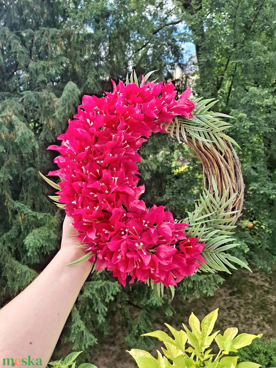 Akció!Bougenvilla kopogtató 2 - otthon & életmód - dekoráció - ajtó- és ablak dekoráció - ajtódísz & kopogtató - Meska.hu Akció!Bougenvilla kopogtató 2 - otthon & életmód - dekoráció - ajtó- és ablak dekoráció - ajtódísz & kopogtató - Meska.hu