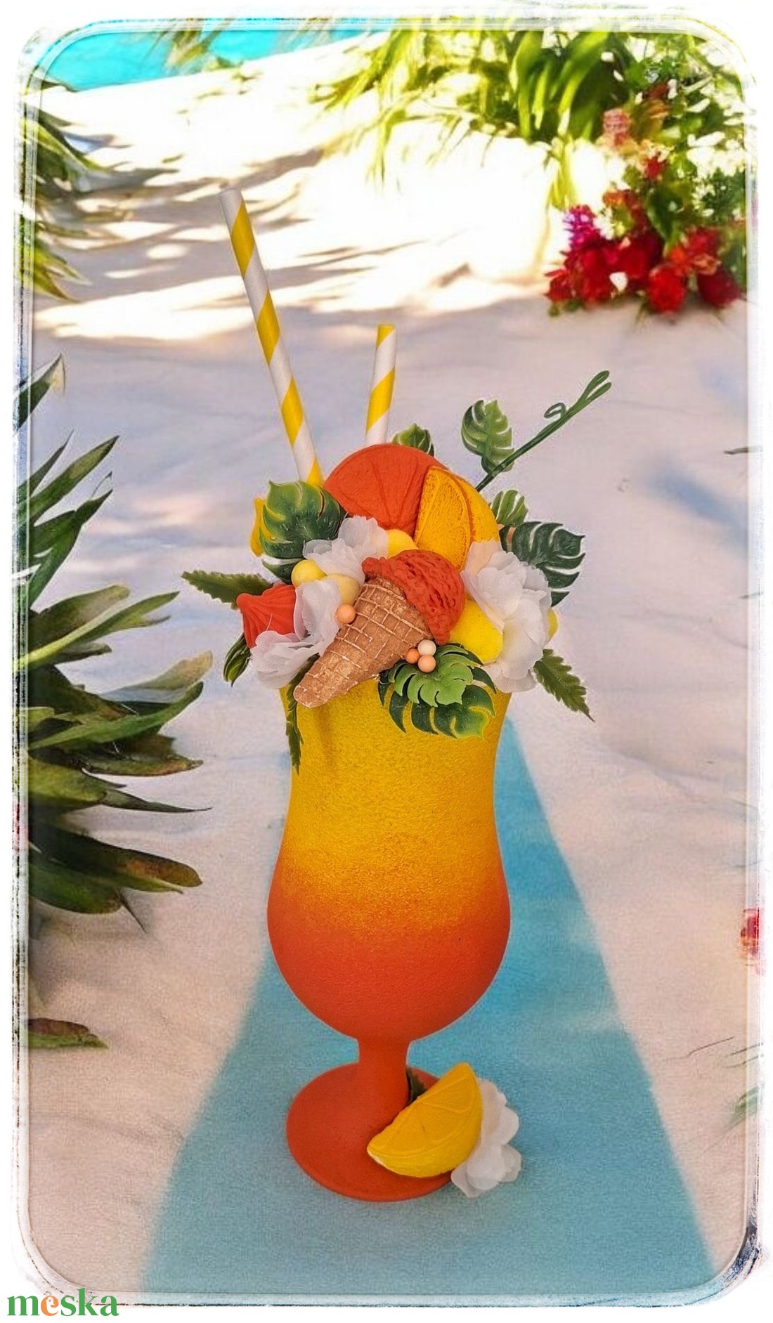 Akció! Tequila sunrise kehely - otthon & életmód - dekoráció - asztal és polc dekoráció - asztaldísz - Meska.hu Akció! Tequila sunrise kehely - otthon & életmód - dekoráció - asztal és polc dekoráció - asztaldísz - Meska.hu