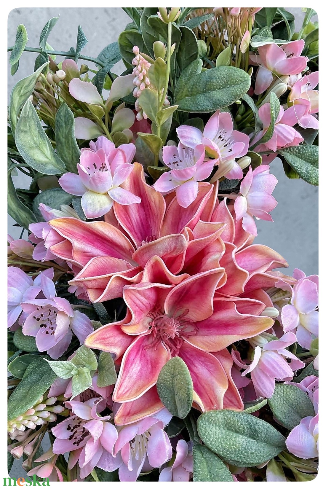 Bohém tavaszi/nyári kopogtató  - otthon & életmód - dekoráció - ajtó- és ablak dekoráció - ajtódísz & kopogtató - Meska.hu