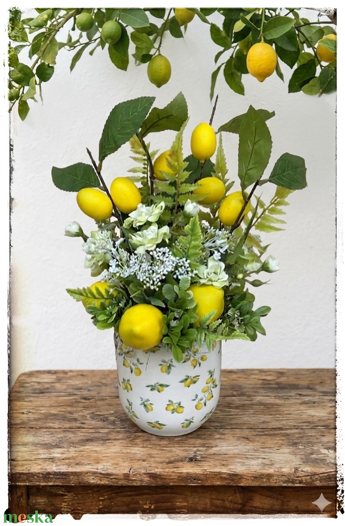 Citrus asztaldísz - otthon & életmód - dekoráció - asztal és polc dekoráció - asztaldísz - Meska.hu
