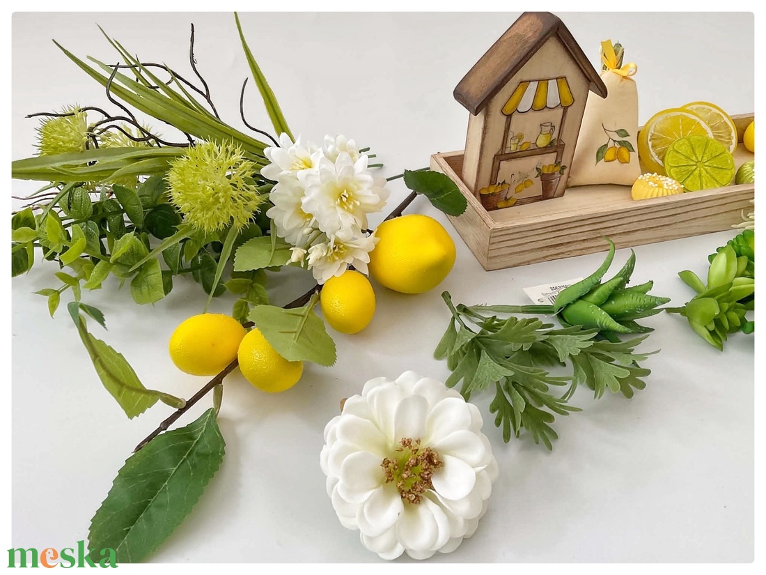Citromos házikós alkotói - DIY box - diy (csináld magad) - egységcsomag - Meska.hu
