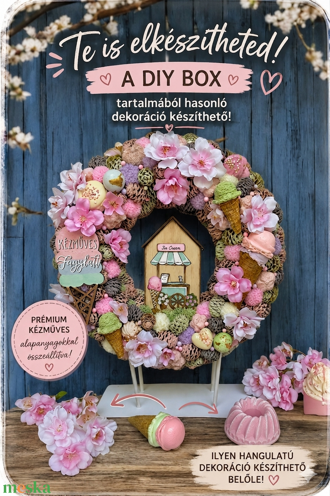 Fagyis DIY box - diy (csináld magad) - egységcsomag - Meska.hu
