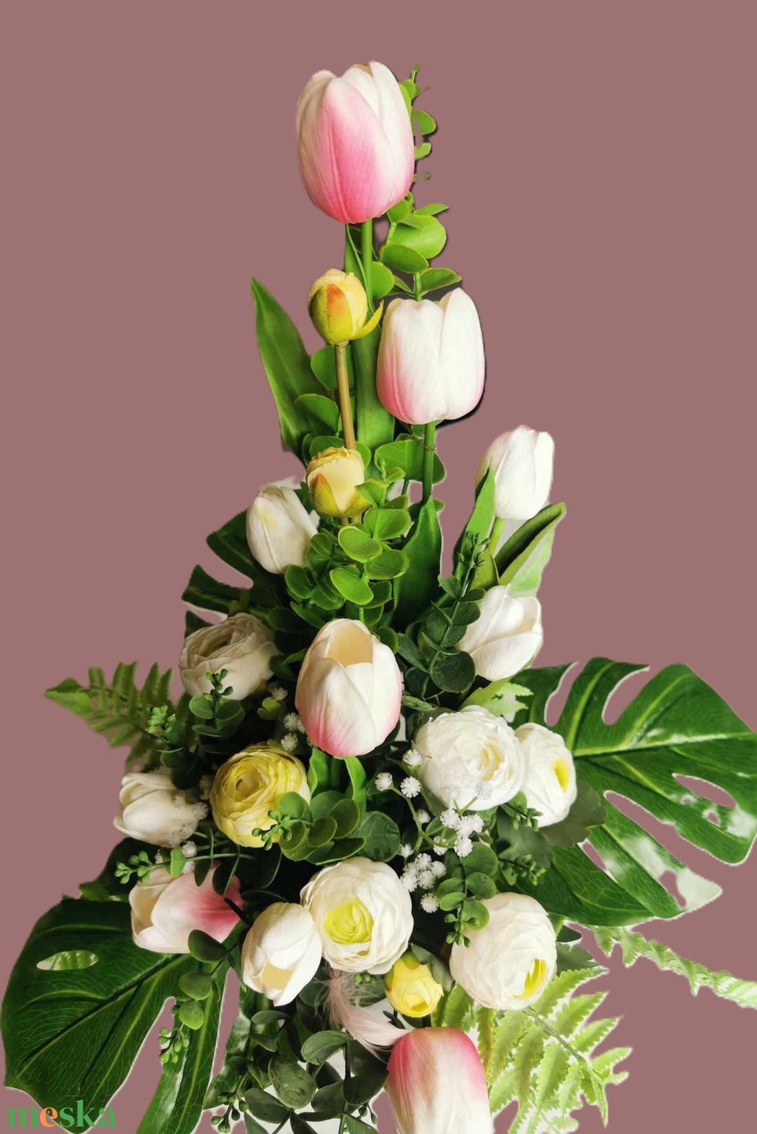 Álló, tulipános asztali dísz - otthon & életmód - dekoráció - asztal és polc dekoráció - asztaldísz - Meska.hu Álló, tulipános asztali dísz - otthon & életmód - dekoráció - asztal és polc dekoráció - asztaldísz - Meska.hu