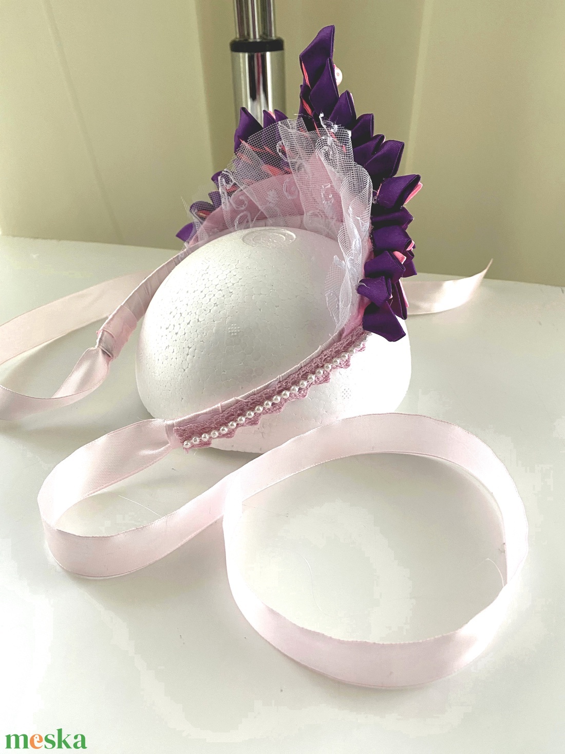 Menyecske Tiara, fejdísz, fejpánt - esküvő - hajdísz - fejkoszorú - Meska.hu Menyecske Tiara, fejdísz, fejpánt - esküvő - hajdísz - fejkoszorú - Meska.hu