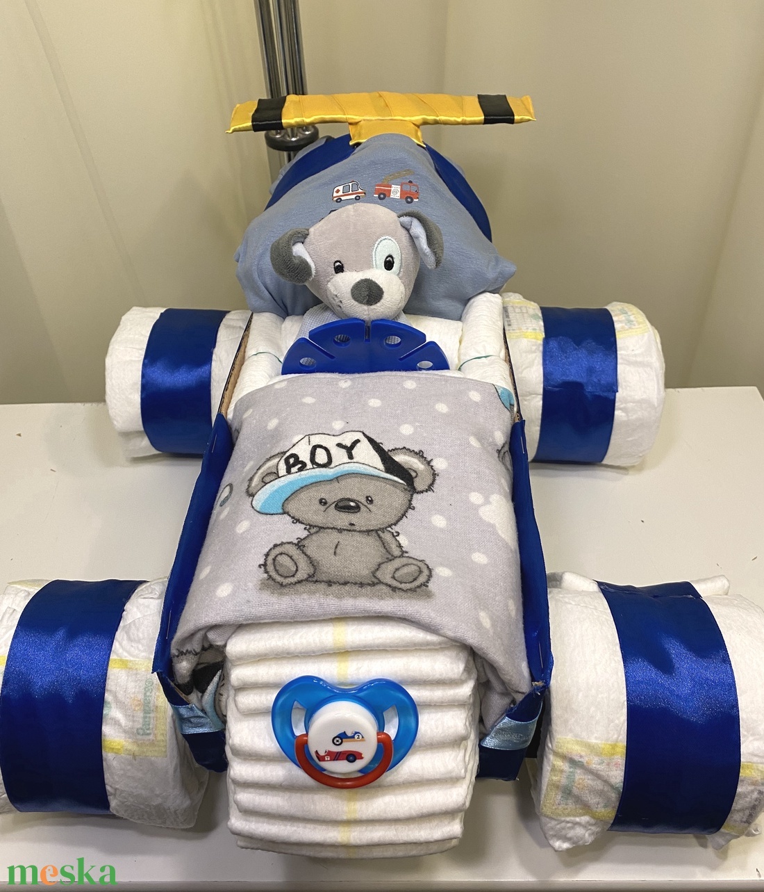 Autó pelenkatorta, pelenkatorony, babaváró csomag - játék & sport - Meska.hu