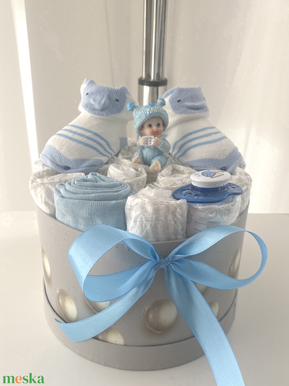 Baba box,  pelenkatorta 5-9kg, pelenka doboz, babaváró csomag - játék & sport - Meska.hu