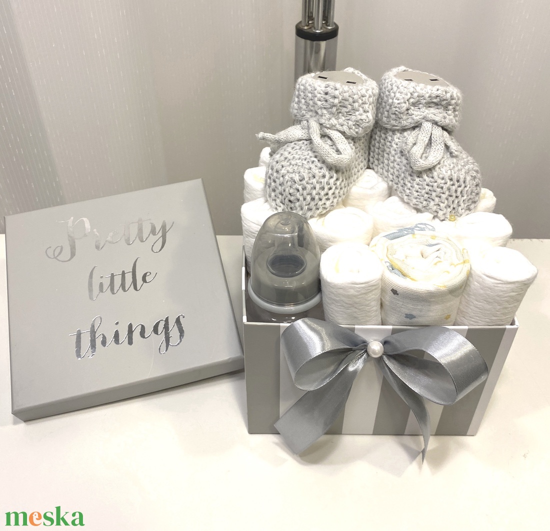 Baba box,  pelenkatorta 2-5 kg, pelenka doboz, babaváró csomag - játék & sport - Meska.hu