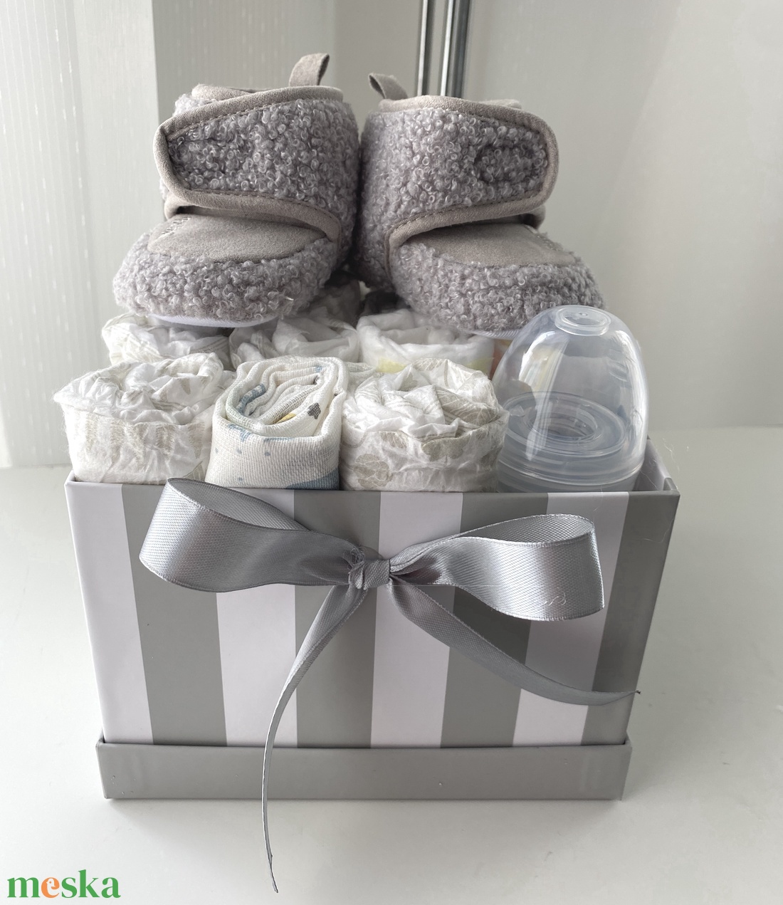 Baba box,  pelenkatorta 5-7kg, pelenka doboz, babaváró csomag - játék & sport - Meska.hu