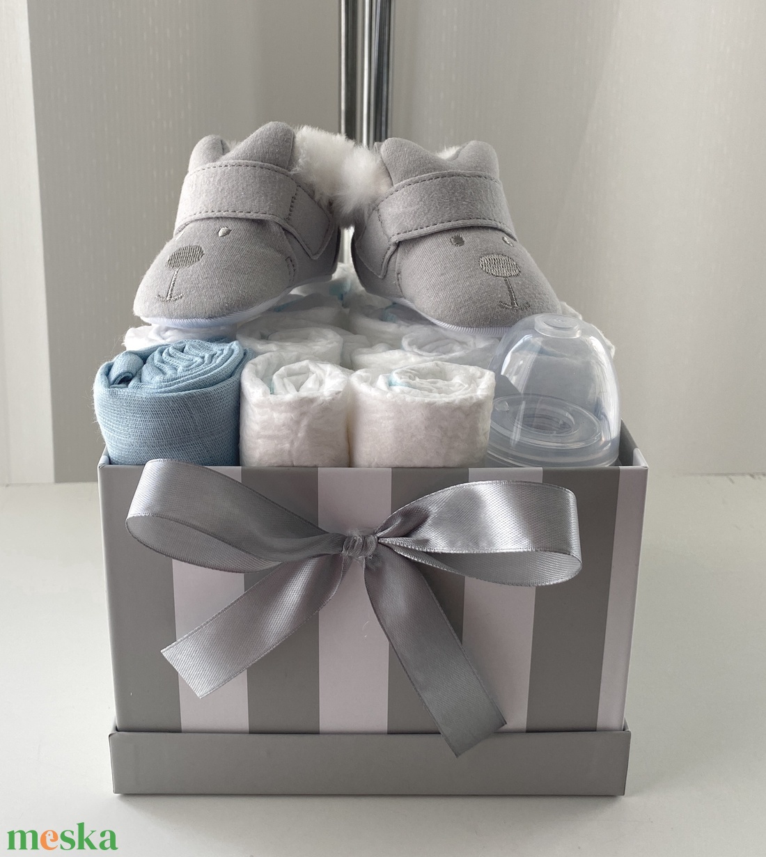 Baba box,  pelenkatorta 2-5 kg, pelenka doboz, babaváró csomag - játék & sport - Meska.hu