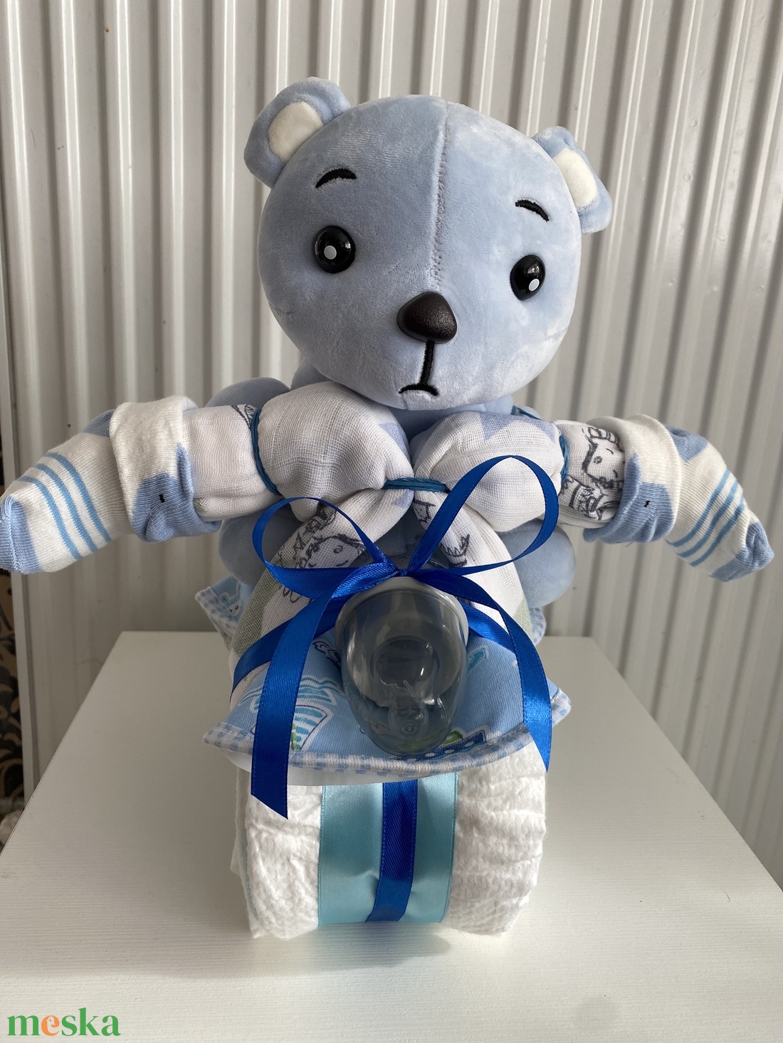 Motoros  pelenkatorta, 4-8 kg pelenkatorony, babaváró csomag - játék & sport - Meska.hu