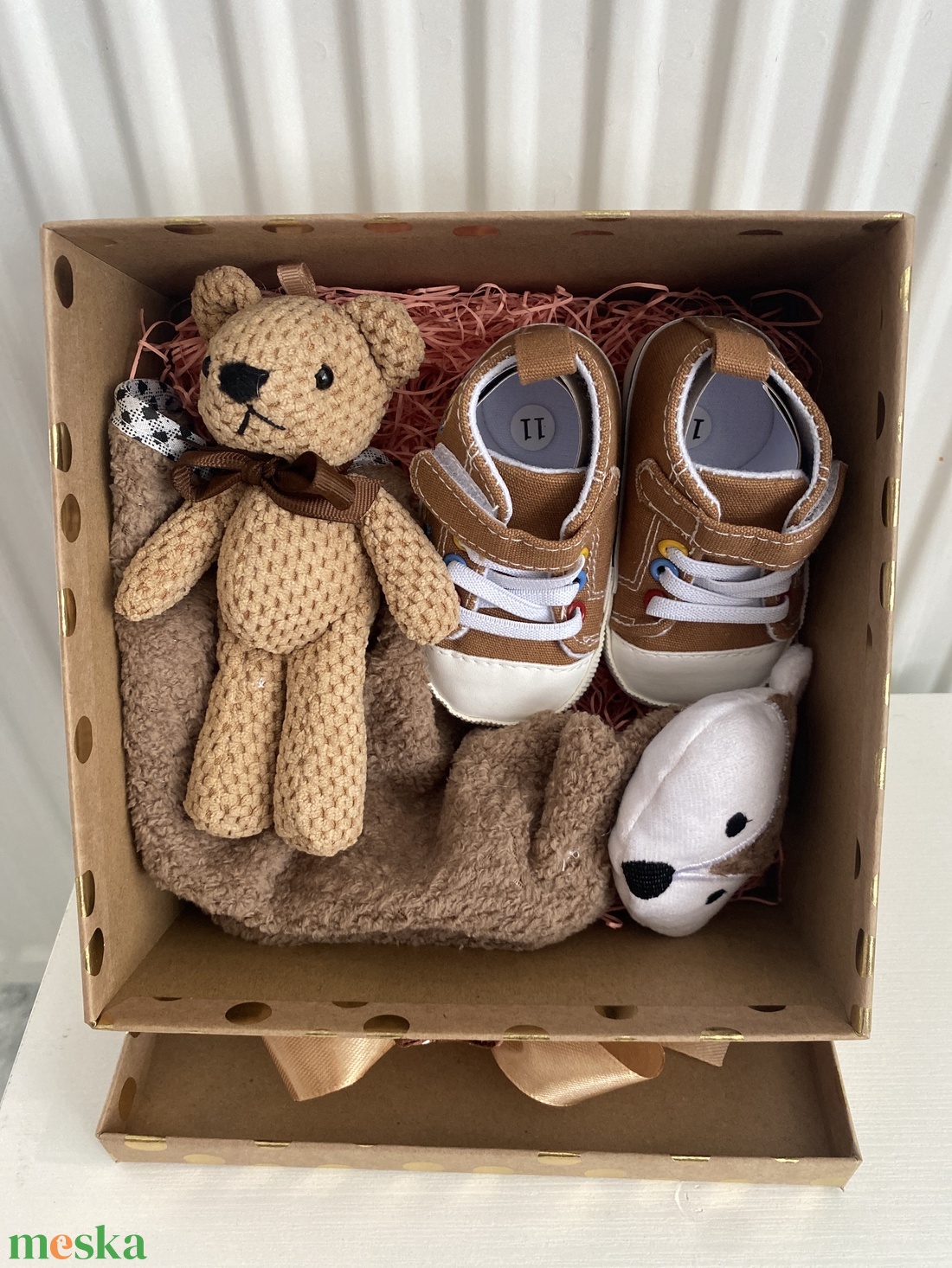 Baba kincsesláda box,  pelenka doboz, babaváró csomag - játék & sport - Meska.hu