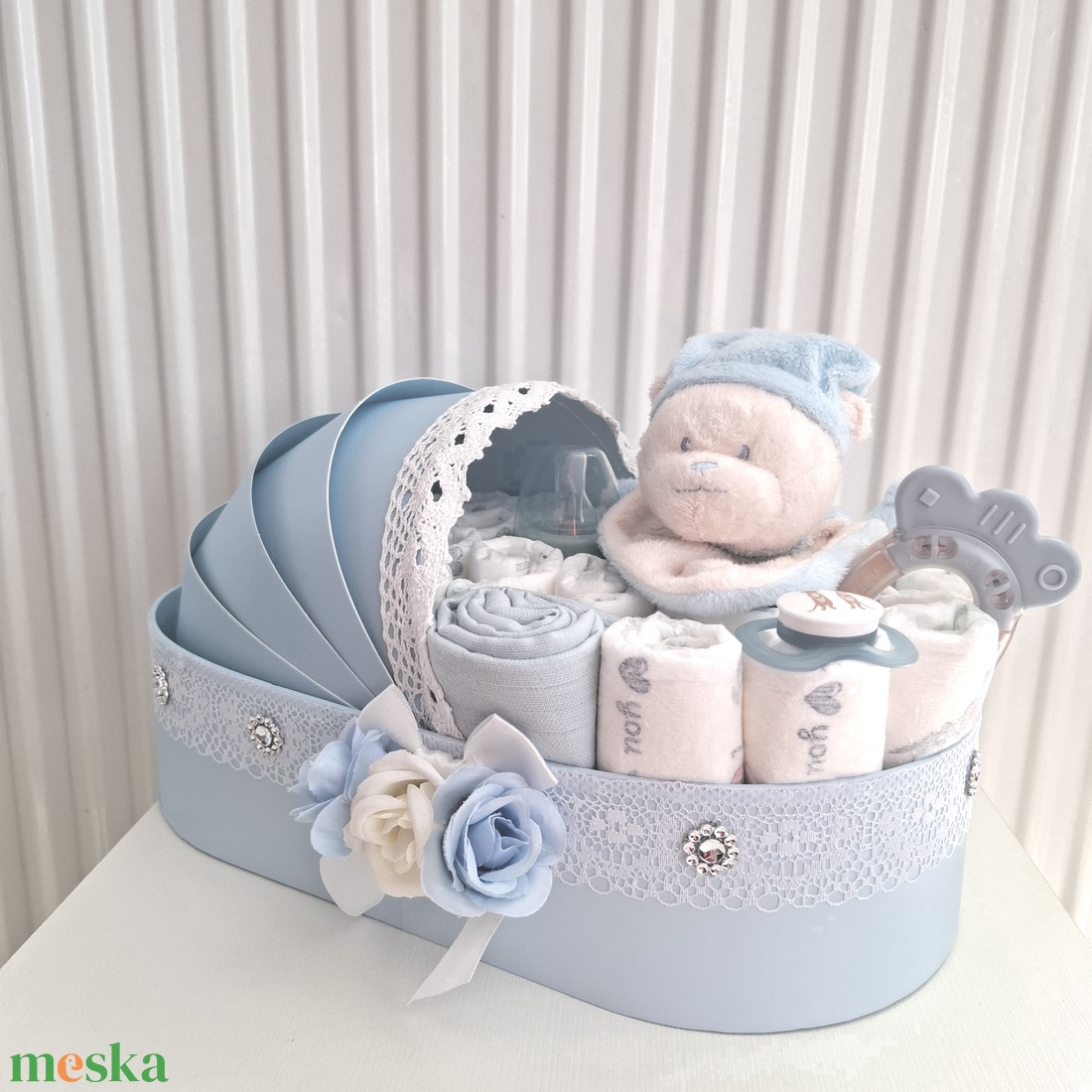 Iciri piciri medvebocs bölcső pelenkatorta 4-8 kg, pelenkatorony, babaváró csomag - játék & sport - babalátogató ajándékcsomag - Meska.hu Iciri piciri medvebocs bölcső pelenkatorta 4-8 kg, pelenkatorony, babaváró csomag - játék & sport - babalátogató ajándékcsomag - Meska.hu