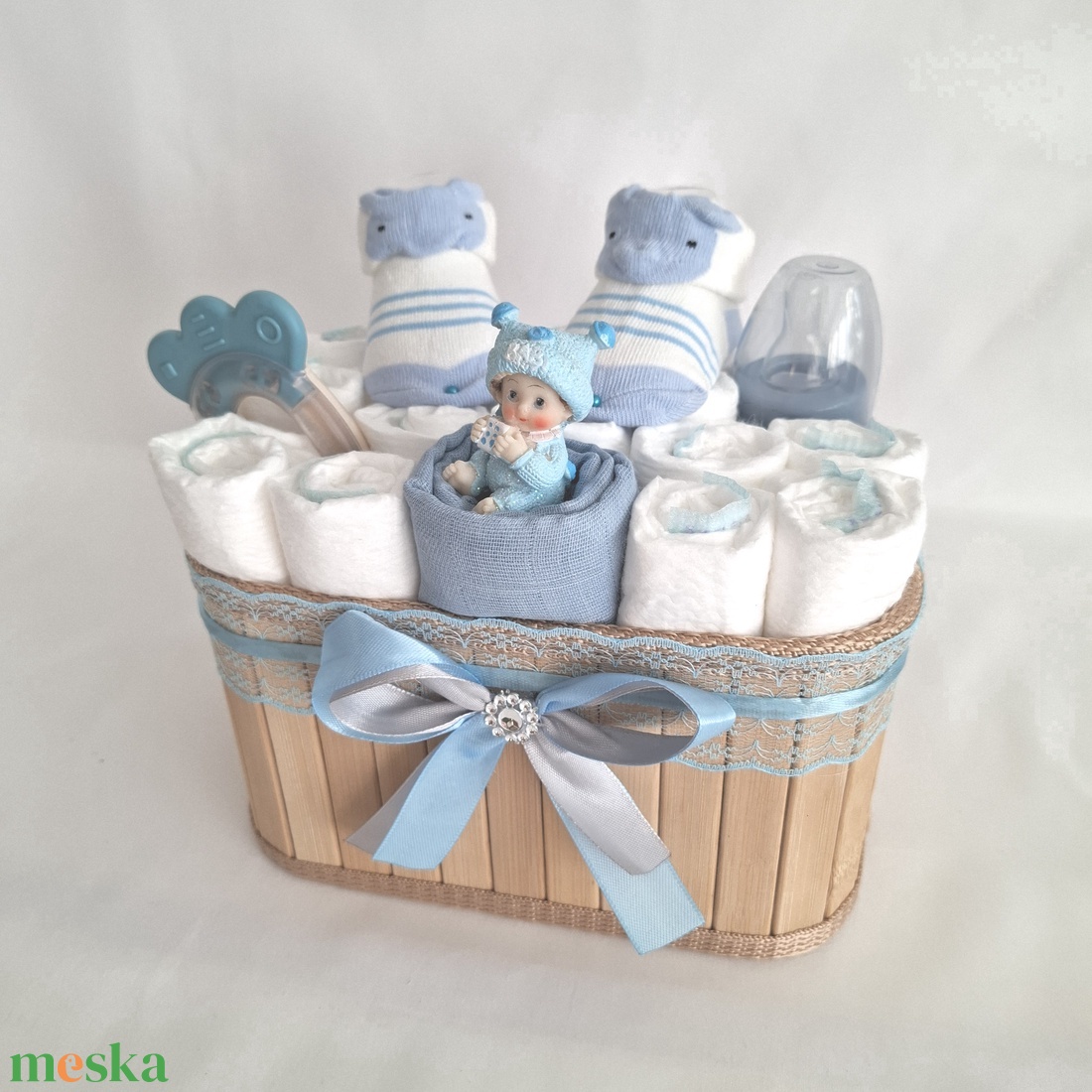 Tipegő baba box, pelenkatorta 4-8kg pelenkatorony, babaváró csomag - játék & sport - babalátogató ajándékcsomag - Meska.hu Tipegő baba box, pelenkatorta 4-8kg pelenkatorony, babaváró csomag - játék & sport - babalátogató ajándékcsomag - Meska.hu