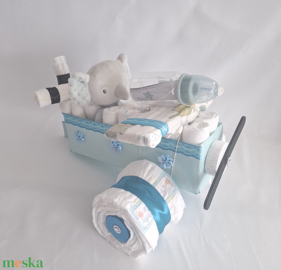 Elefánt repülő pelenkatorta, 4-8kg pelenkatorony, babaváró csomag, kelengye - játék & sport - babalátogató ajándékcsomag - Meska.hu Elefánt repülő pelenkatorta, 4-8kg pelenkatorony, babaváró csomag, kelengye - játék & sport - babalátogató ajándékcsomag - Meska.hu