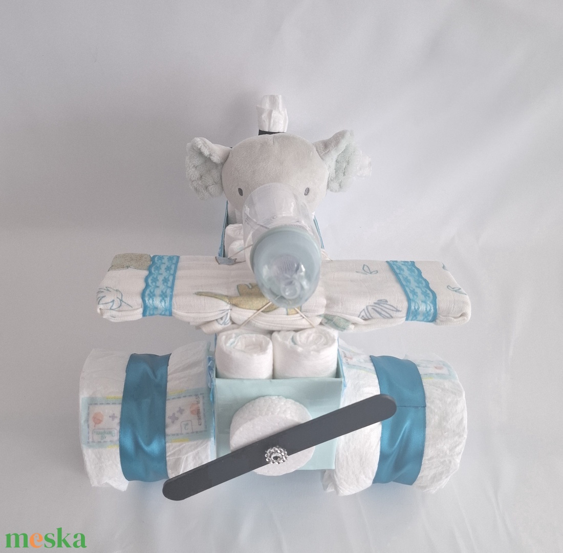 Elefánt repülő pelenkatorta, 4-8kg pelenkatorony, babaváró csomag, kelengye - játék & sport - babalátogató ajándékcsomag - Meska.hu Elefánt repülő pelenkatorta, 4-8kg pelenkatorony, babaváró csomag, kelengye - játék & sport - babalátogató ajándékcsomag - Meska.hu