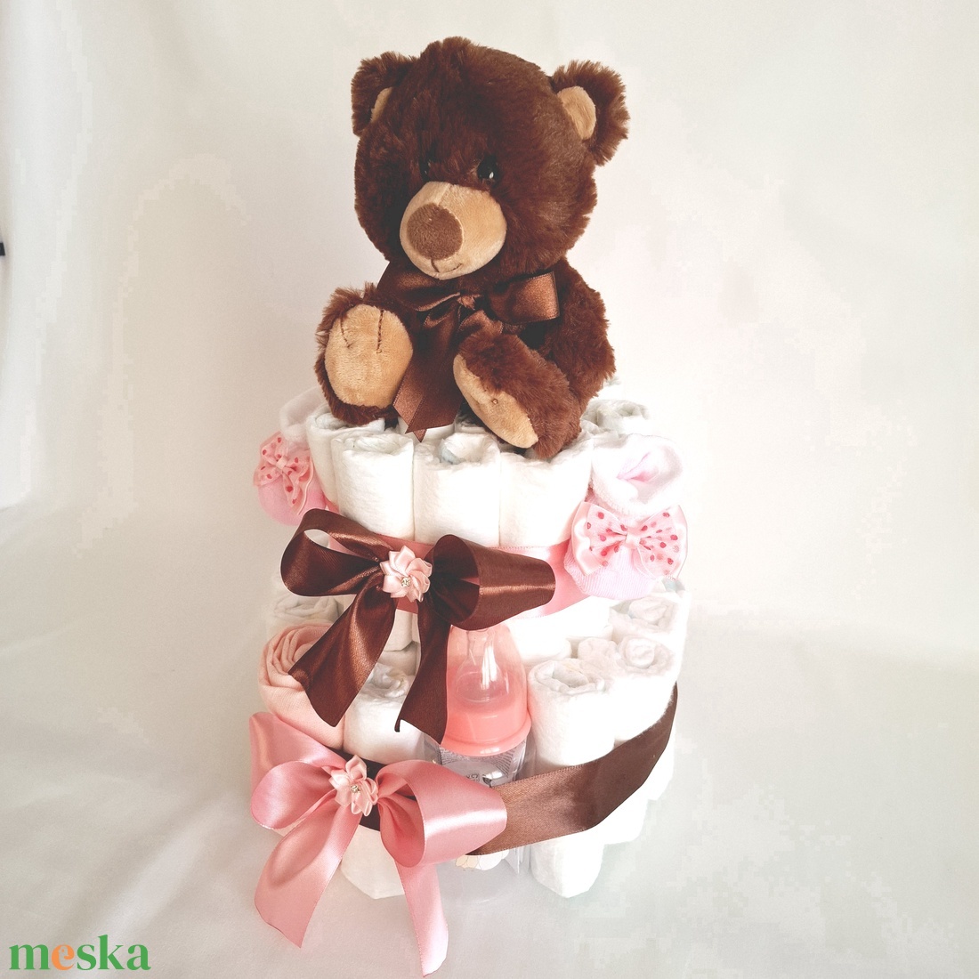 Maci babaváró pelenkatorta 2-5 kg pelenkatorony, babaváró csomag - játék & sport - babalátogató ajándékcsomag - Meska.hu Maci babaváró pelenkatorta 2-5 kg pelenkatorony, babaváró csomag - játék & sport - babalátogató ajándékcsomag - Meska.hu
