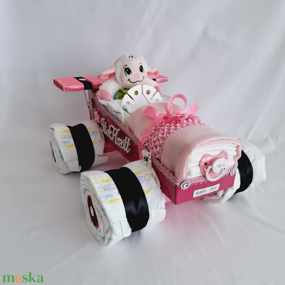 Bárányka autó pelenkatorony, 2-5 kg pelenkatorony, babaváró csomag, kelengye - játék & sport - babalátogató ajándékcsomag - Meska.hu Bárányka autó pelenkatorony, 2-5 kg pelenkatorony, babaváró csomag, kelengye - játék & sport - babalátogató ajándékcsomag - Meska.hu