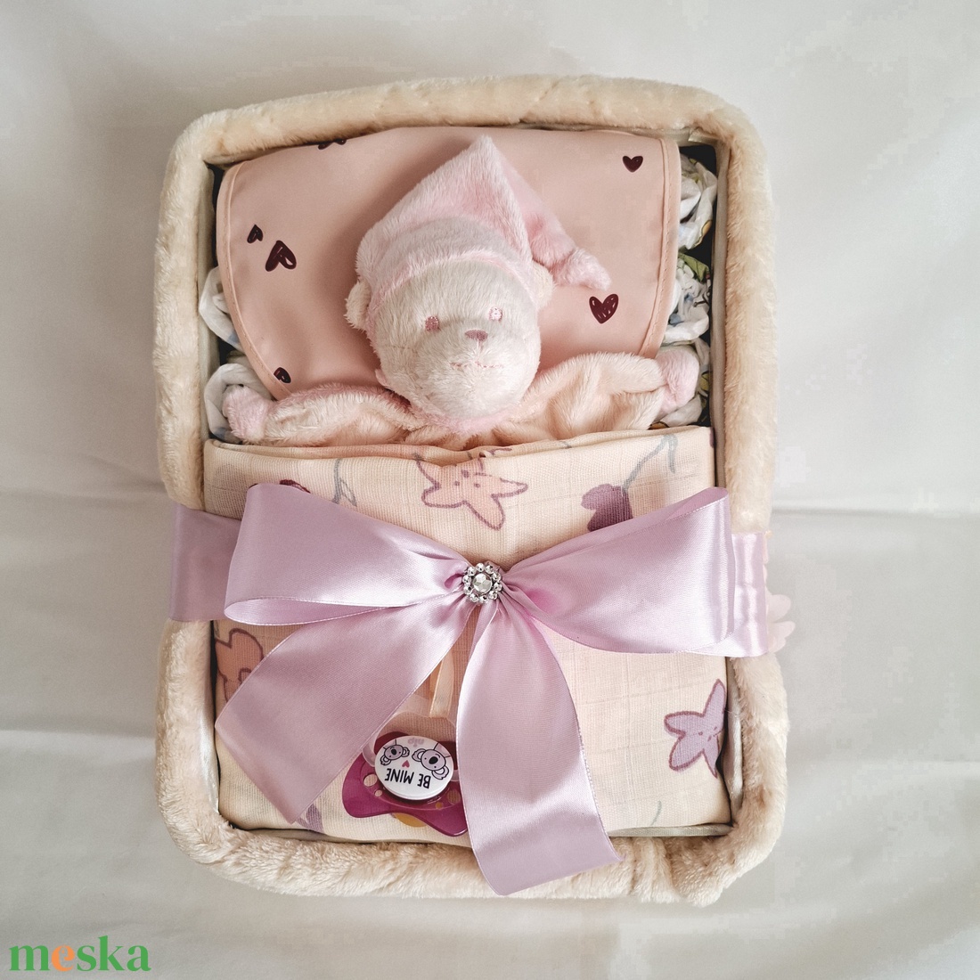 Édes álom pelenkatorta 4-8 kg, babaváró csomag - baba - mama - babalátogató ajándékcsomag - Meska.hu