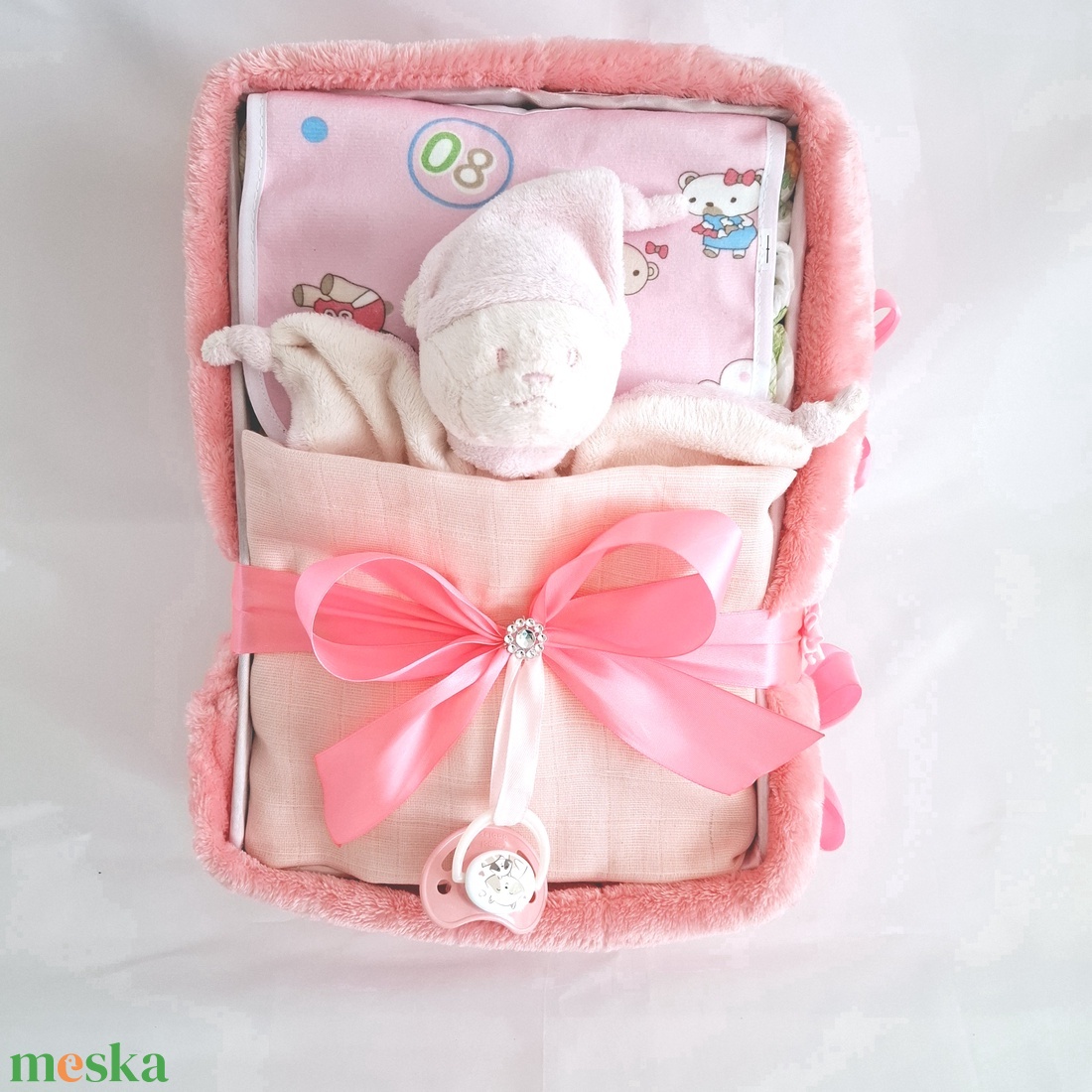 Édes álom pelenkatorta 3-6 kg, babaváró csomag, kelengye - játék & sport - babalátogató ajándékcsomag - Meska.hu