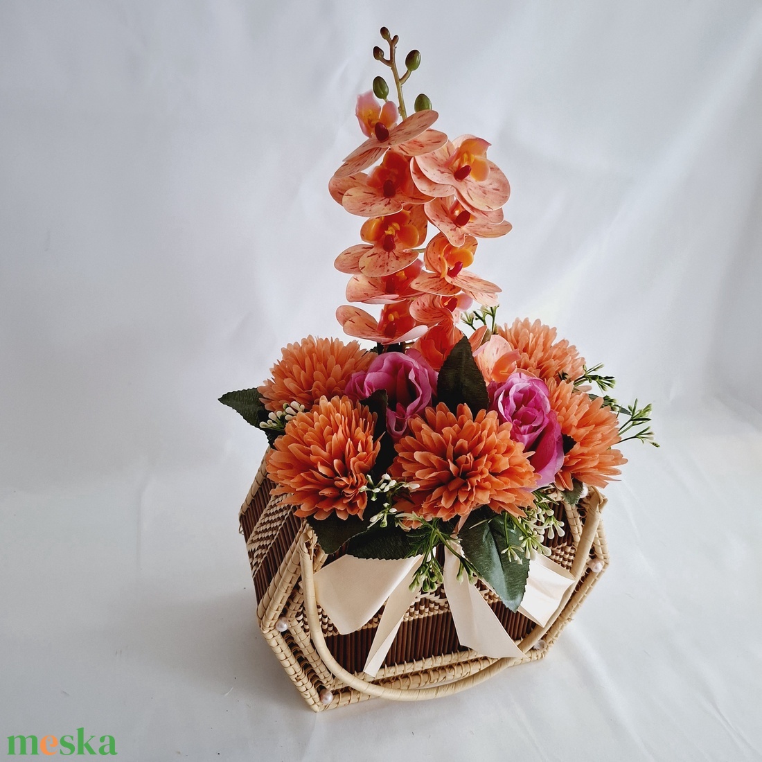 Orchidea virágcsokor asztaldísz, virágdoboz , virágkosár - otthon & életmód - dekoráció - virágdísz és tartó - virágbox, virágdoboz - Meska.hu Orchidea virágcsokor asztaldísz, virágdoboz , virágkosár - otthon & életmód - dekoráció - virágdísz és tartó - virágbox, virágdoboz - Meska.hu