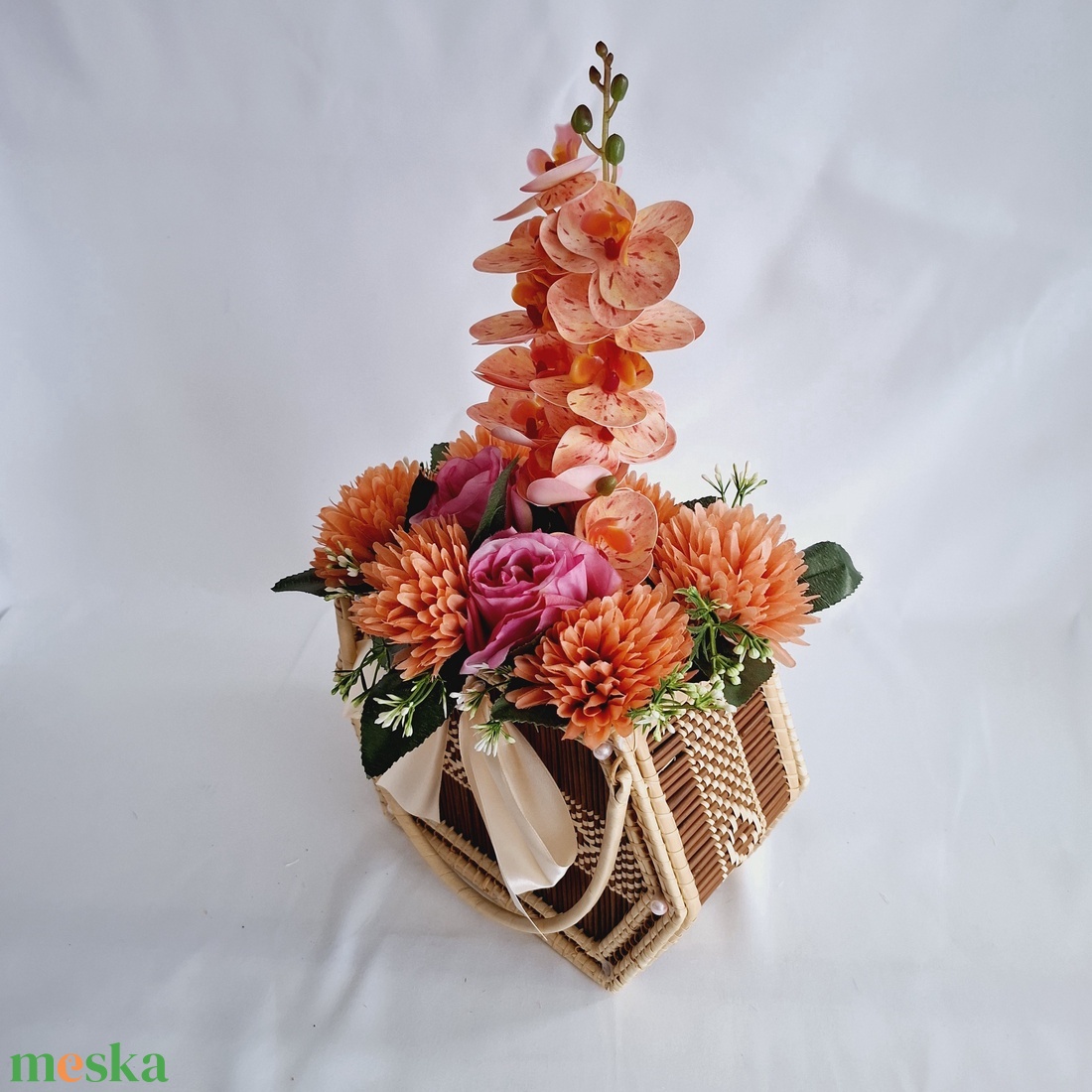 Orchidea virágcsokor asztaldísz, virágdoboz , virágkosár - otthon & életmód - dekoráció - virágdísz és tartó - virágbox, virágdoboz - Meska.hu Orchidea virágcsokor asztaldísz, virágdoboz , virágkosár - otthon & életmód - dekoráció - virágdísz és tartó - virágbox, virágdoboz - Meska.hu