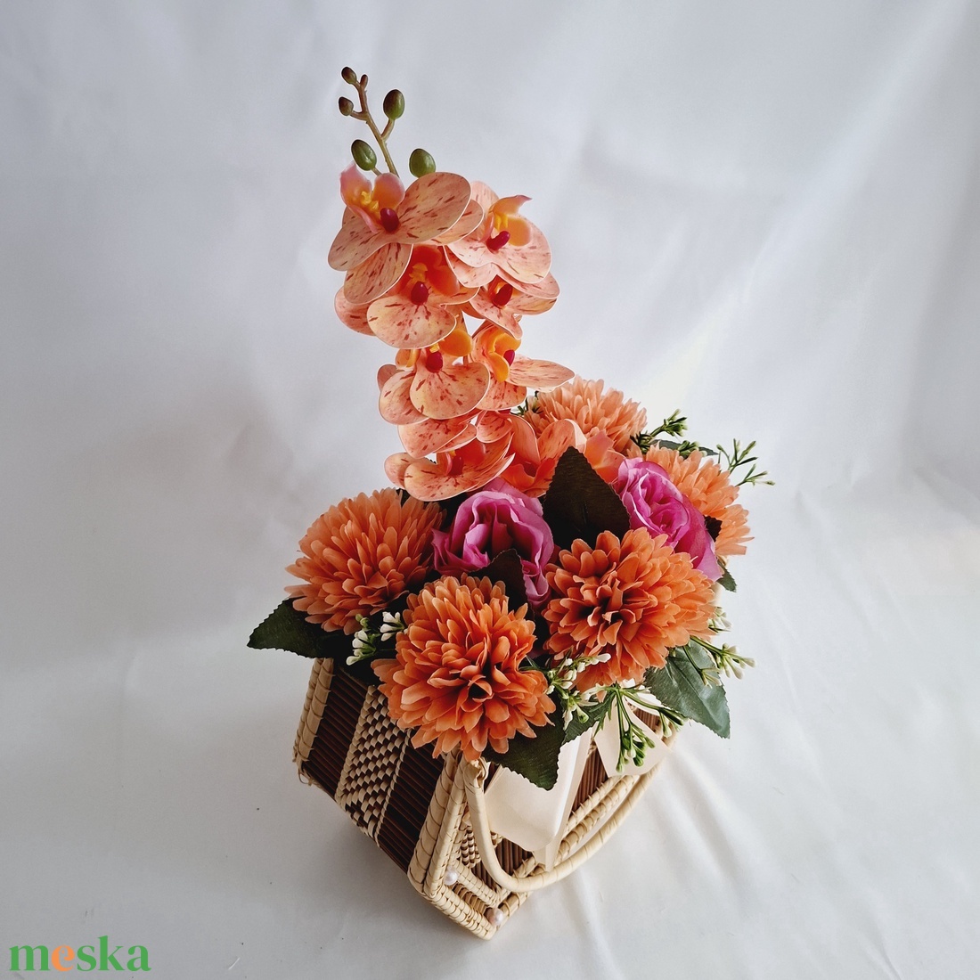 Orchidea virágcsokor asztaldísz, virágdoboz , virágkosár - otthon & életmód - dekoráció - virágdísz és tartó - virágbox, virágdoboz - Meska.hu Orchidea virágcsokor asztaldísz, virágdoboz , virágkosár - otthon & életmód - dekoráció - virágdísz és tartó - virágbox, virágdoboz - Meska.hu