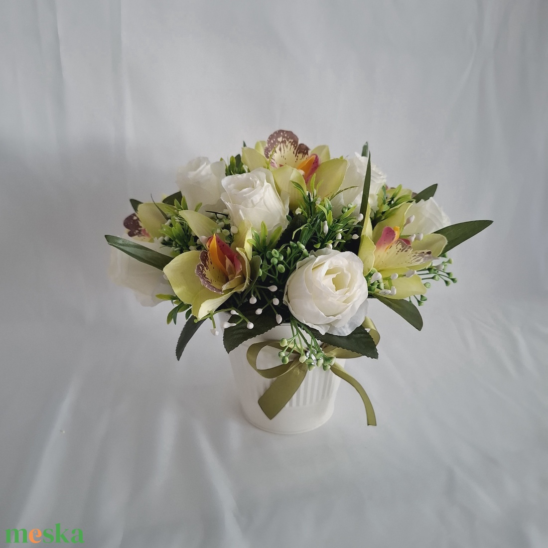 Orchidea vegyes virágcsokor, virágbox, asztaldísz, dekoráció - otthon & életmód - dekoráció - virágdísz és tartó - virágbox, virágdoboz - Meska.hu Orchidea vegyes virágcsokor, virágbox, asztaldísz, dekoráció - otthon & életmód - dekoráció - virágdísz és tartó - virágbox, virágdoboz - Meska.hu