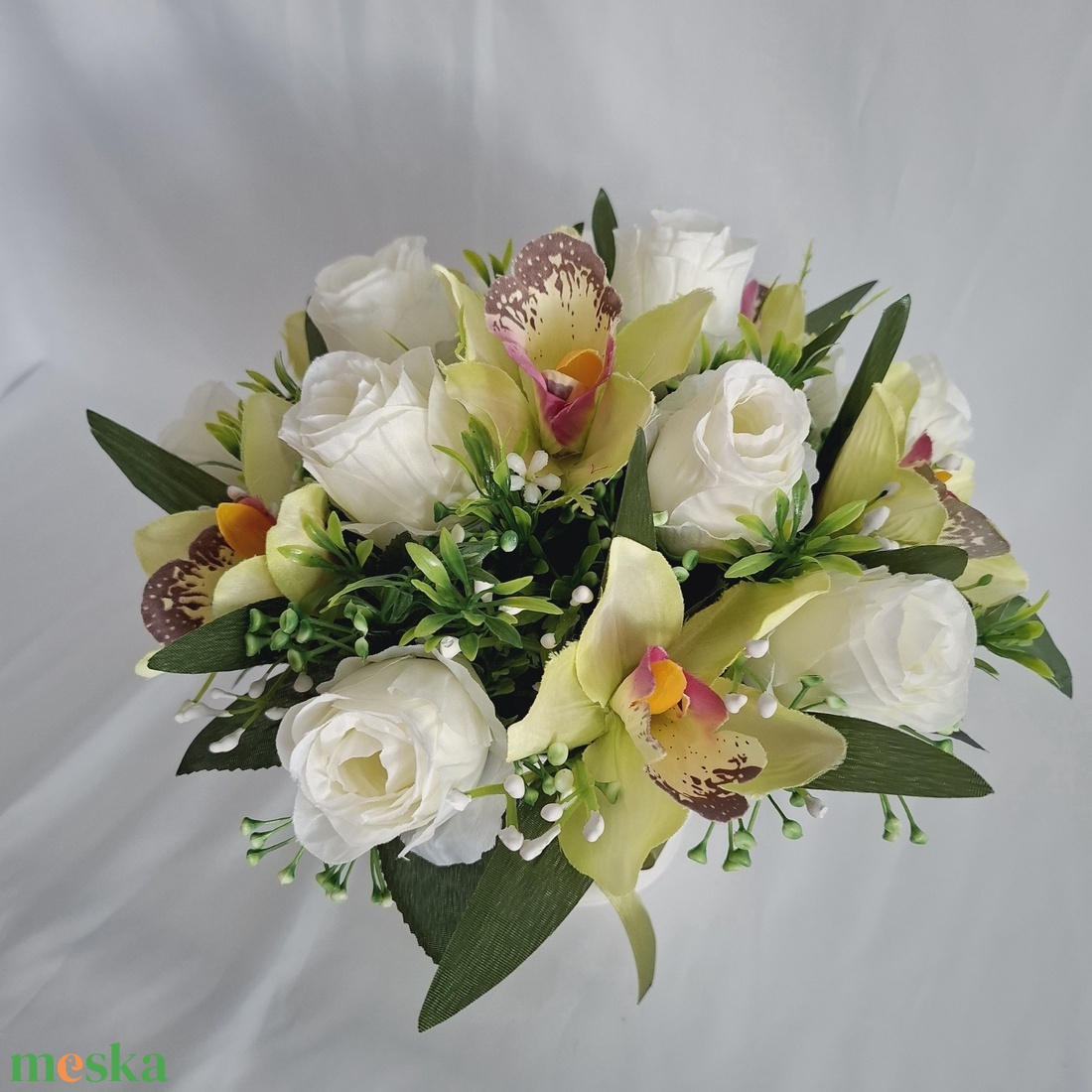 Orchidea vegyes virágcsokor, virágbox, asztaldísz, dekoráció - otthon & életmód - dekoráció - virágdísz és tartó - virágbox, virágdoboz - Meska.hu Orchidea vegyes virágcsokor, virágbox, asztaldísz, dekoráció - otthon & életmód - dekoráció - virágdísz és tartó - virágbox, virágdoboz - Meska.hu