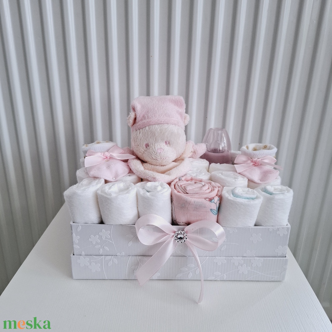 Maci baba box,pelenkatorta 4-8 kg pelenka doboz, babaváró csomag - játék & sport - babalátogató ajándékcsomag - Meska.hu Maci baba box,pelenkatorta 4-8 kg pelenka doboz, babaváró csomag - játék & sport - babalátogató ajándékcsomag - Meska.hu
