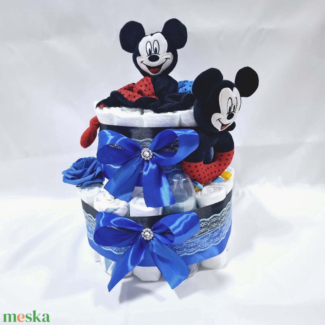 Mickey egér baba box, pelenkatorta 4-8kg pelenkatorony, babaváró csomag - játék & sport - babalátogató ajándékcsomag - Meska.hu Mickey egér baba box, pelenkatorta 4-8kg pelenkatorony, babaváró csomag - játék & sport - babalátogató ajándékcsomag - Meska.hu