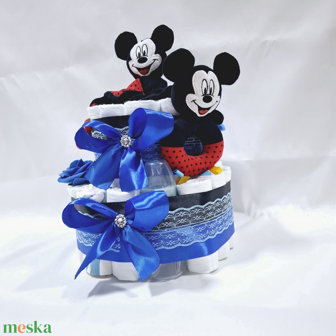 Mickey egér baba box, pelenkatorta 4-8kg pelenkatorony, babaváró csomag - játék & sport - babalátogató ajándékcsomag - Meska.hu Mickey egér baba box, pelenkatorta 4-8kg pelenkatorony, babaváró csomag - játék & sport - babalátogató ajándékcsomag - Meska.hu