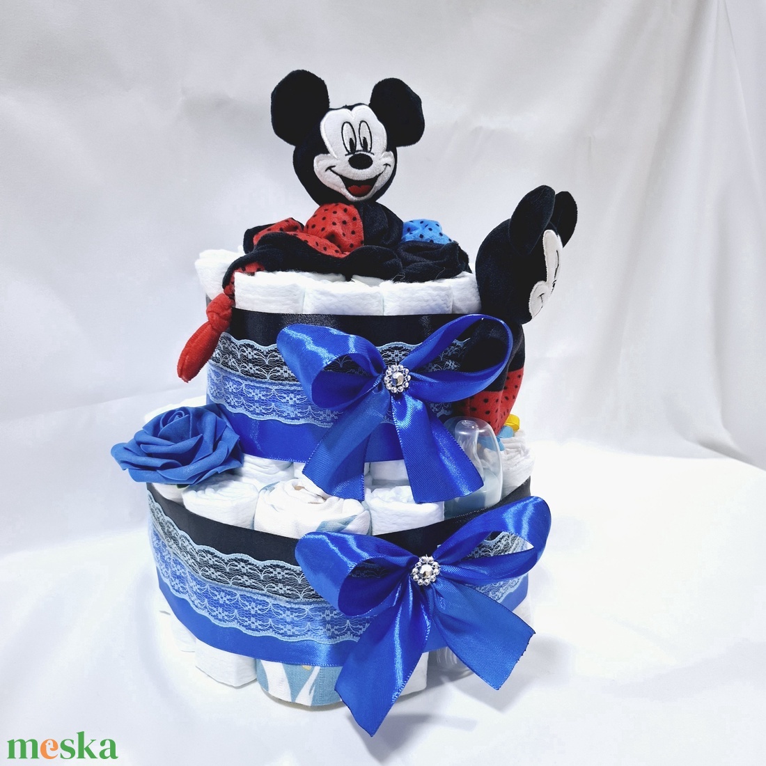 Mickey egér baba box, pelenkatorta 4-8kg pelenkatorony, babaváró csomag - játék & sport - babalátogató ajándékcsomag - Meska.hu Mickey egér baba box, pelenkatorta 4-8kg pelenkatorony, babaváró csomag - játék & sport - babalátogató ajándékcsomag - Meska.hu