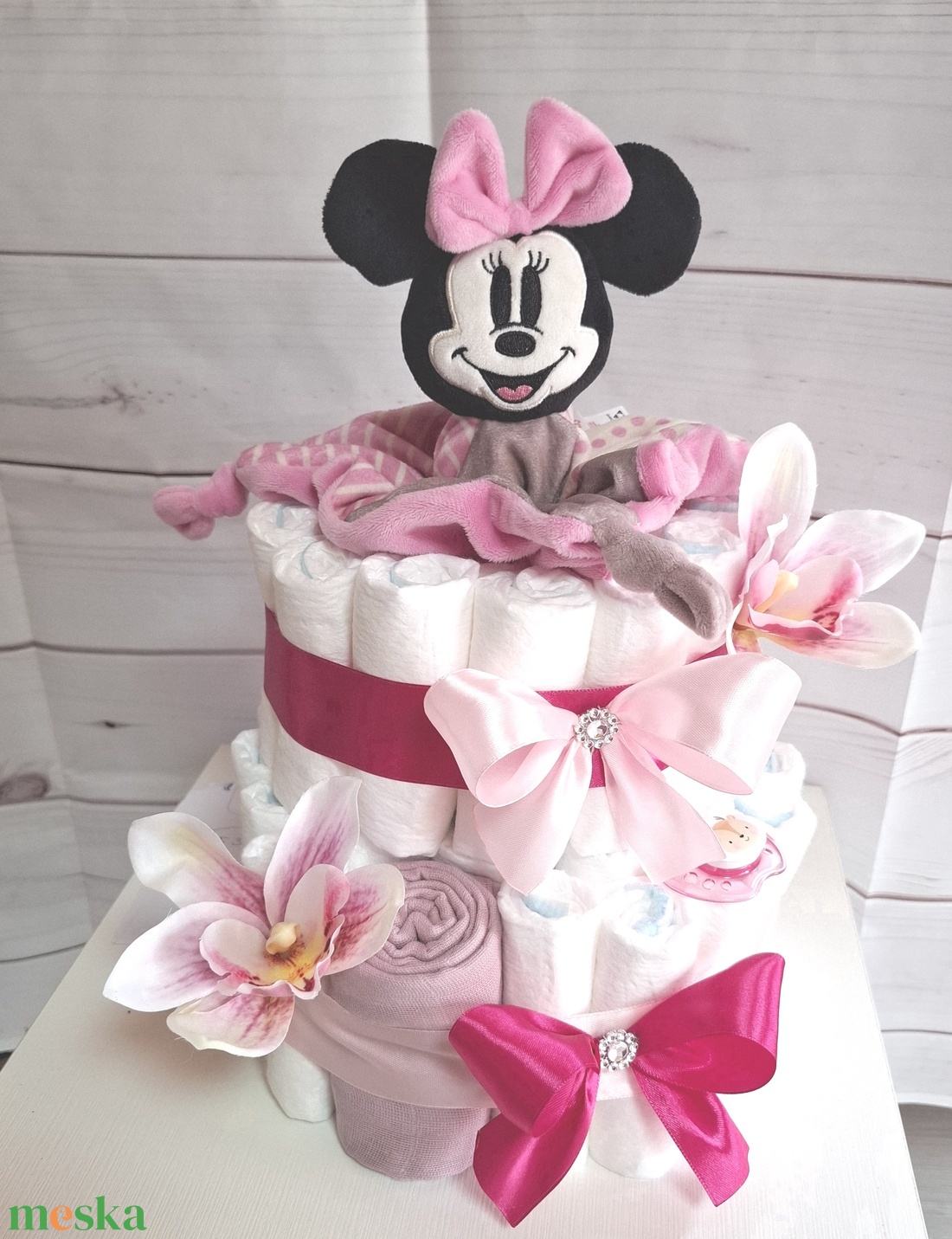 Mickey Minnie egér pelenkatorta, 2-5 kg pelenkatorony, babaváró csomag - játék & sport - babalátogató ajándékcsomag - Meska.hu Mickey Minnie egér pelenkatorta, 2-5 kg pelenkatorony, babaváró csomag - játék & sport - babalátogató ajándékcsomag - Meska.hu