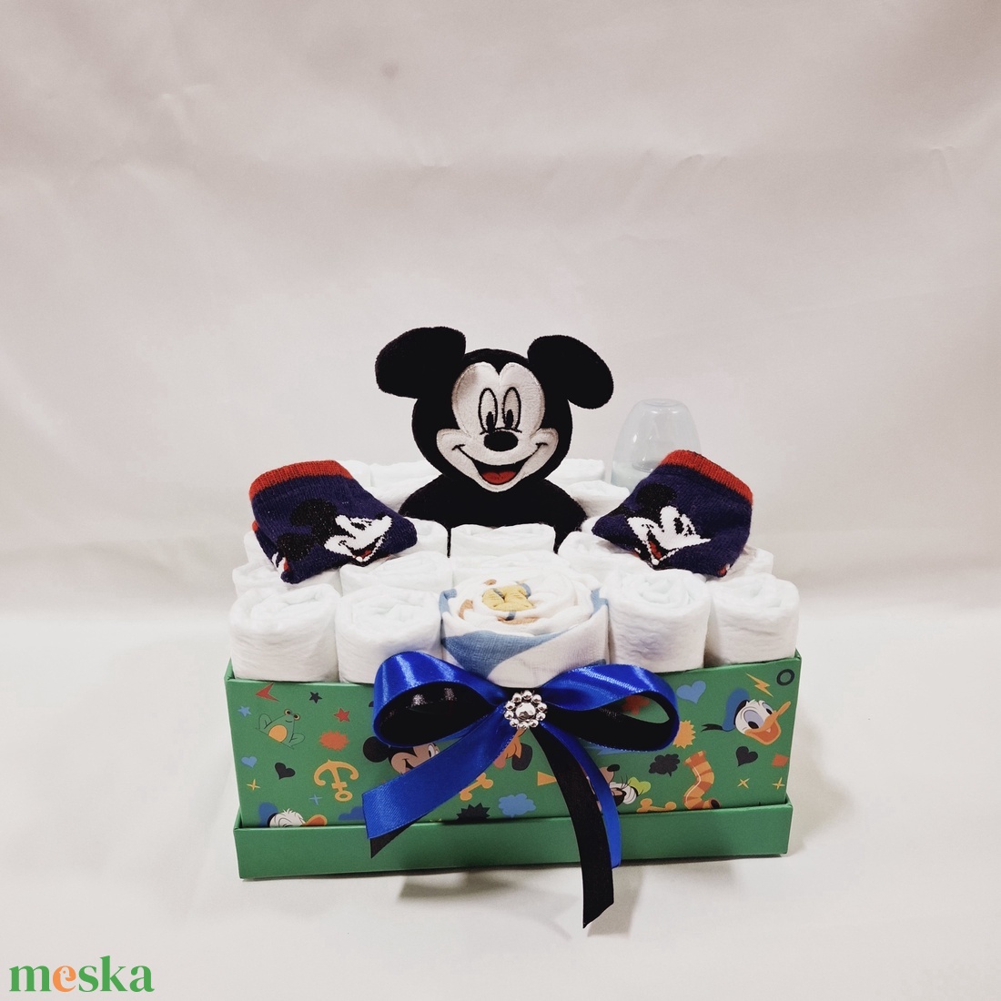 Mickey baba box, pelenkatorta 4-8kg pelenkatorony, babaváró csomag - játék & sport - babalátogató ajándékcsomag - Meska.hu Mickey baba box, pelenkatorta 4-8kg pelenkatorony, babaváró csomag - játék & sport - babalátogató ajándékcsomag - Meska.hu