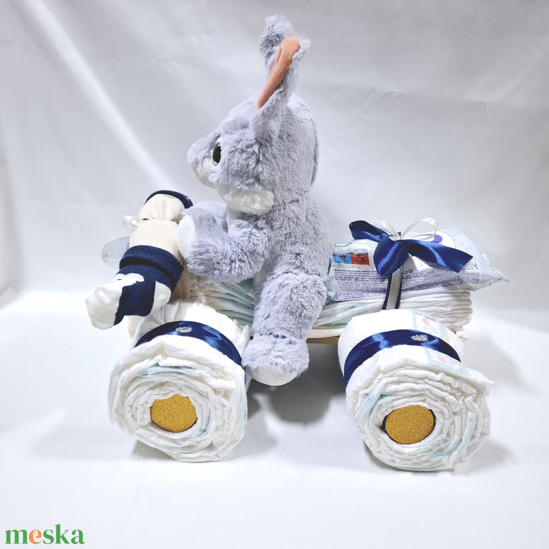 Nyuszi Quad autó pelenkatorta, 4-8 kg pelenkatorony, babaváró csomag, kelengye - játék & sport - babalátogató ajándékcsomag - Meska.hu Nyuszi Quad autó pelenkatorta, 4-8 kg pelenkatorony, babaváró csomag, kelengye - játék & sport - babalátogató ajándékcsomag - Meska.hu