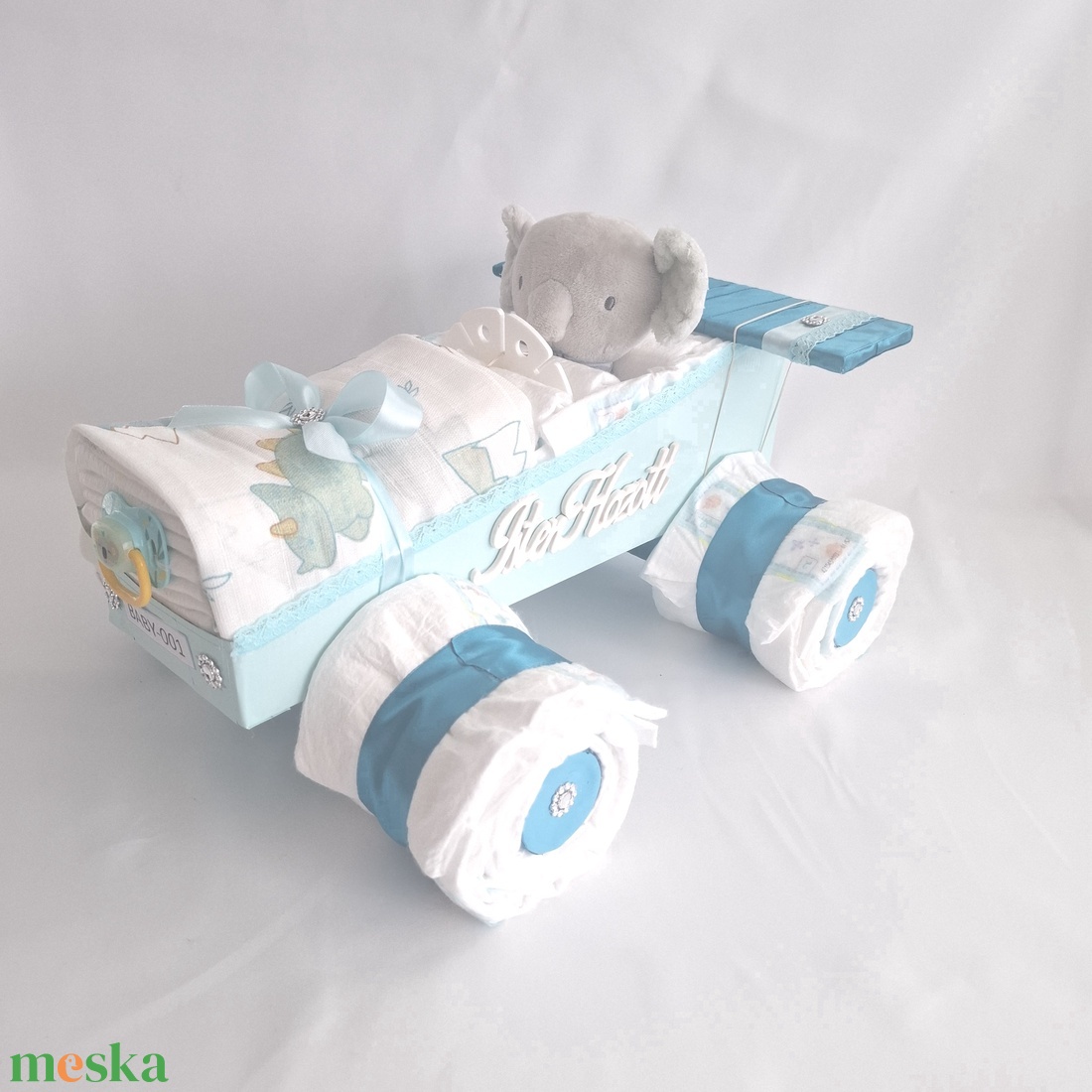 Elefánt autó pelenkatorta, 4-8 kg pelenkatorony, babaváró csomag - játék & sport - babalátogató ajándékcsomag - Meska.hu Elefánt autó pelenkatorta, 4-8 kg pelenkatorony, babaváró csomag - játék & sport - babalátogató ajándékcsomag - Meska.hu