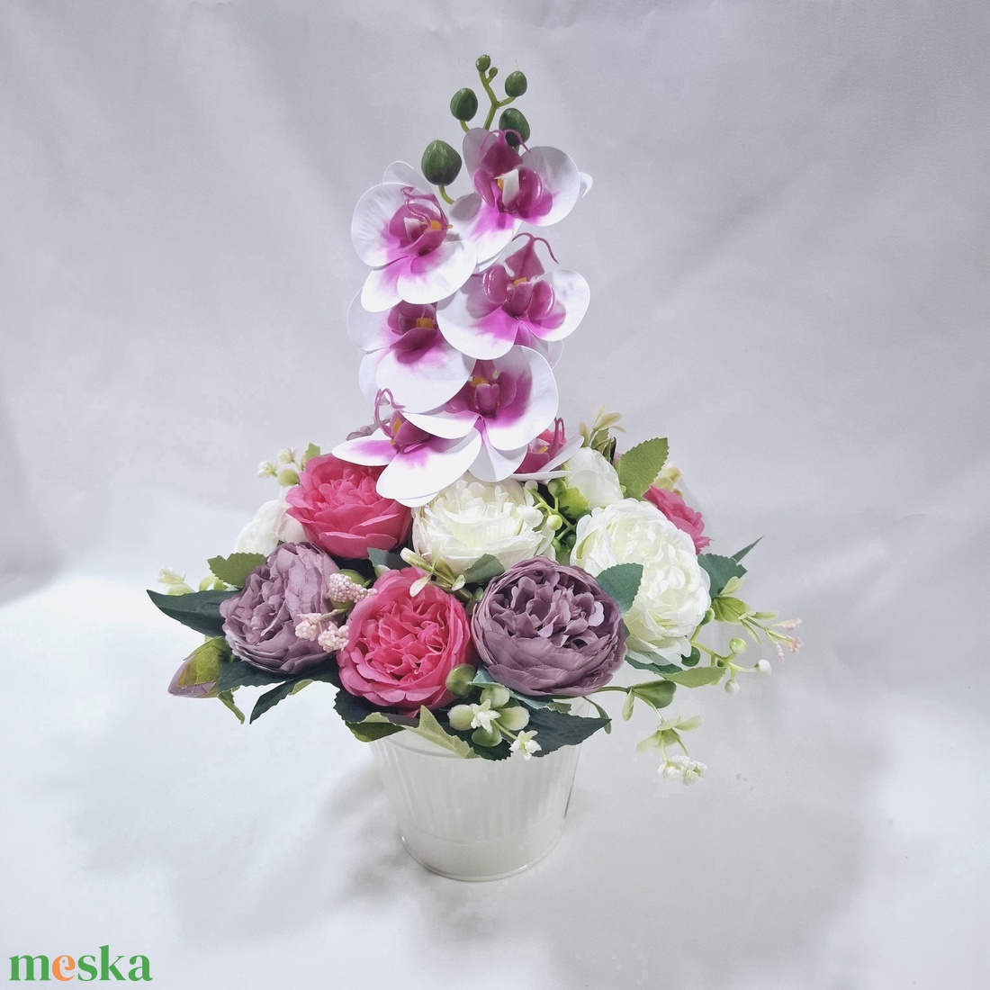 Orchidea pünkösdirózsa virágbox, virágcsokor asztaldísz, virágdoboz ,kaspó - otthon & életmód - dekoráció - virágdísz és tartó - virágbox, virágdoboz - Meska.hu Orchidea pünkösdirózsa virágbox, virágcsokor asztaldísz, virágdoboz ,kaspó - otthon & életmód - dekoráció - virágdísz és tartó - virágbox, virágdoboz - Meska.hu