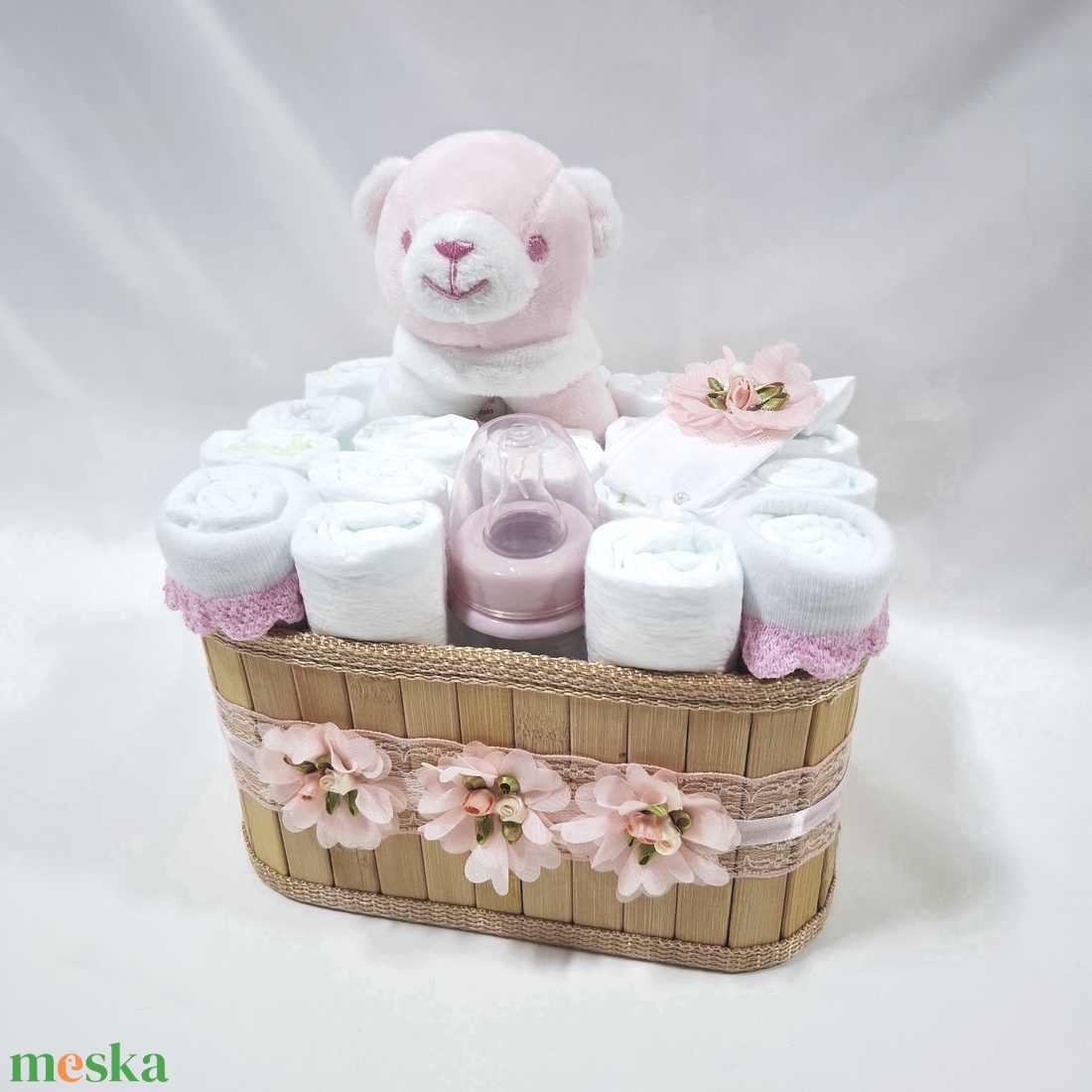 Maci box, pelenkatorta 4-8kg pelenkatorony, babaváró csomag, kelengye - játék & sport - babalátogató ajándékcsomag - Meska.hu Maci box, pelenkatorta 4-8kg pelenkatorony, babaváró csomag, kelengye - játék & sport - babalátogató ajándékcsomag - Meska.hu